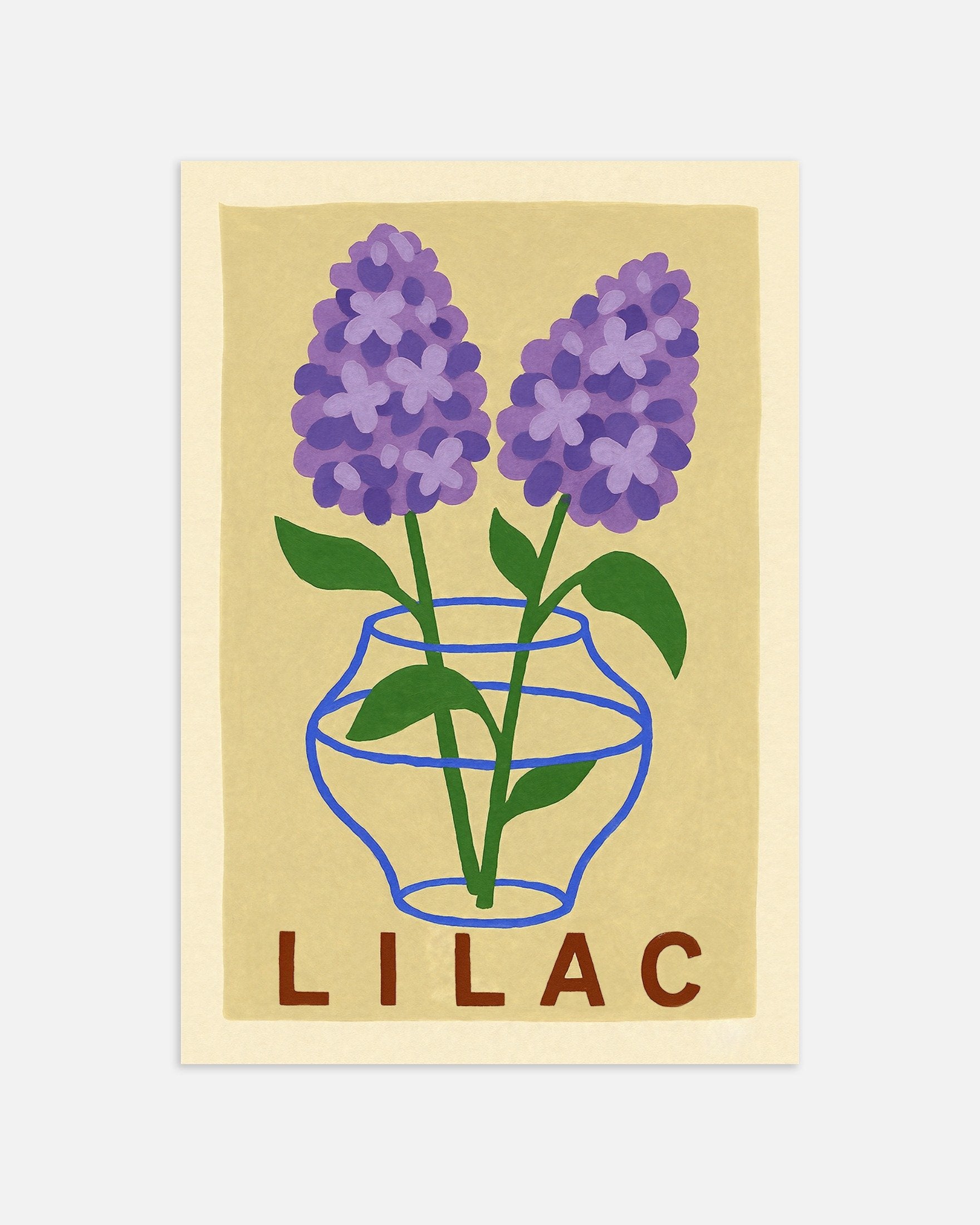 Fleurs de Lilas - Affiche