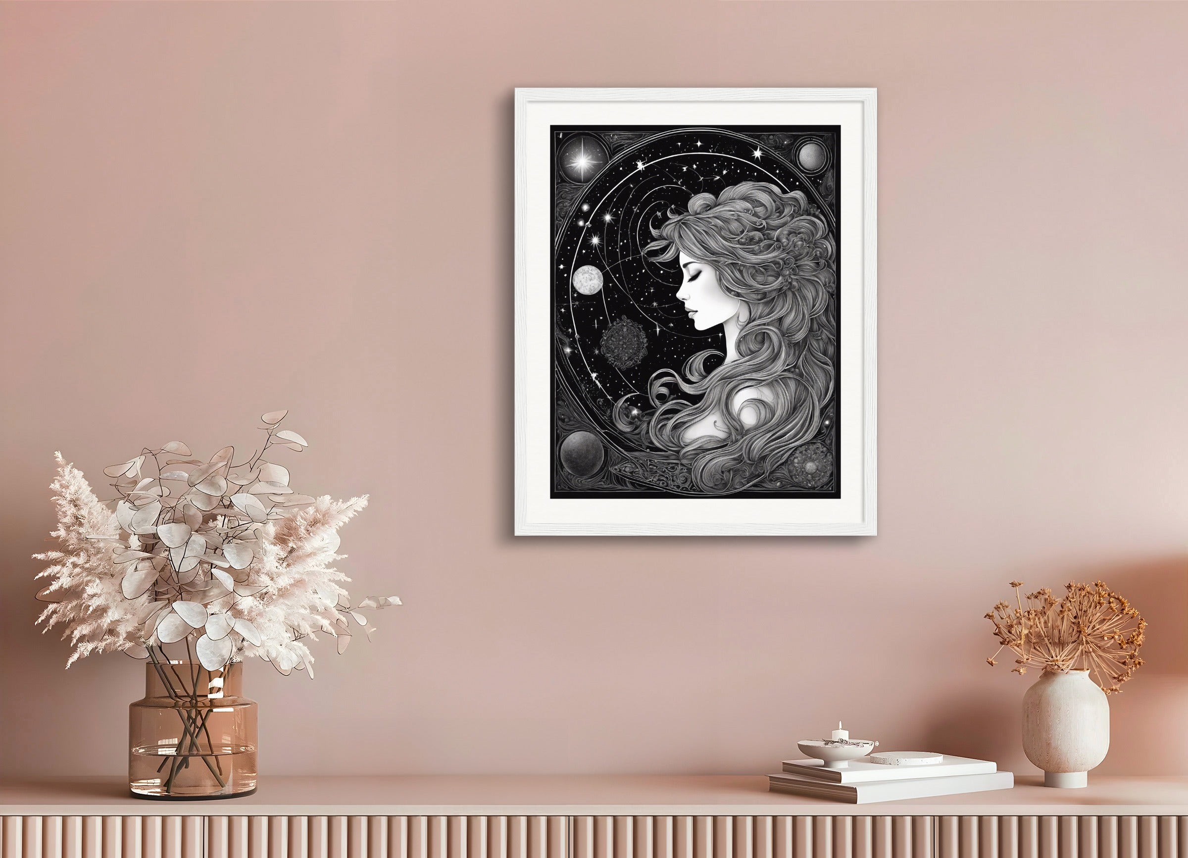Poster with wood frame: ,