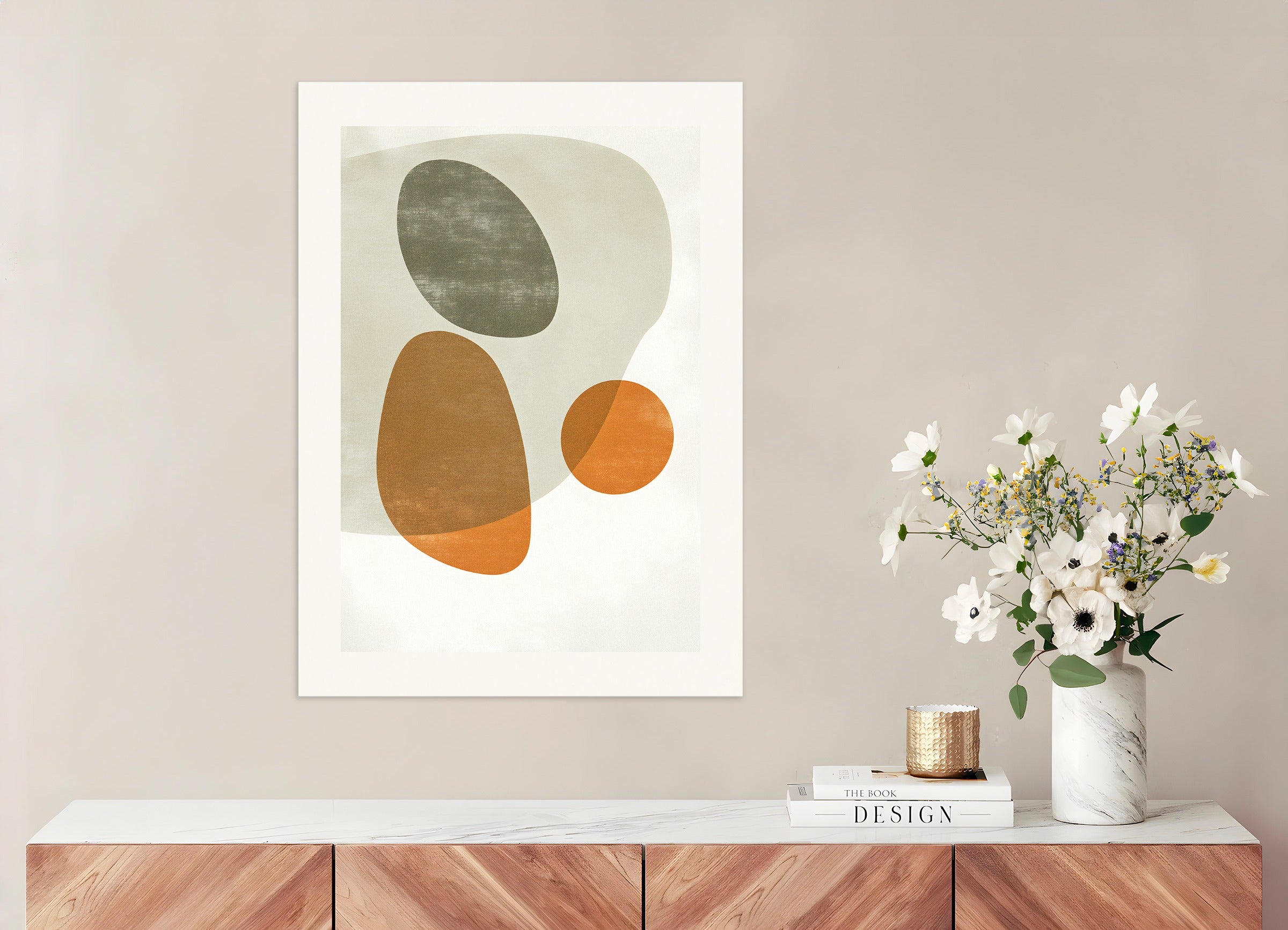 Poster: Abstract stains 02, none