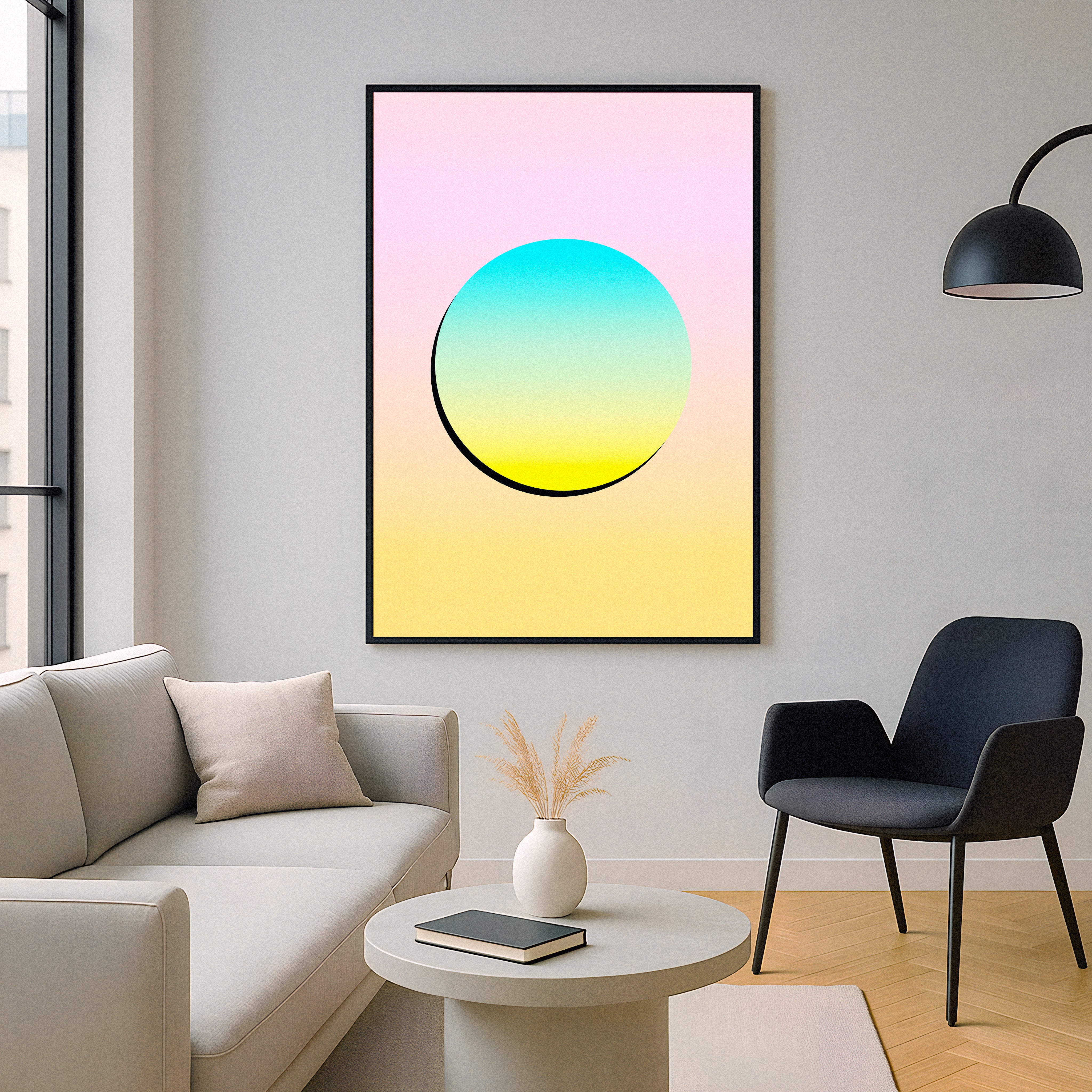 Eclips van mijn eigen persoonlijke Zon Poster