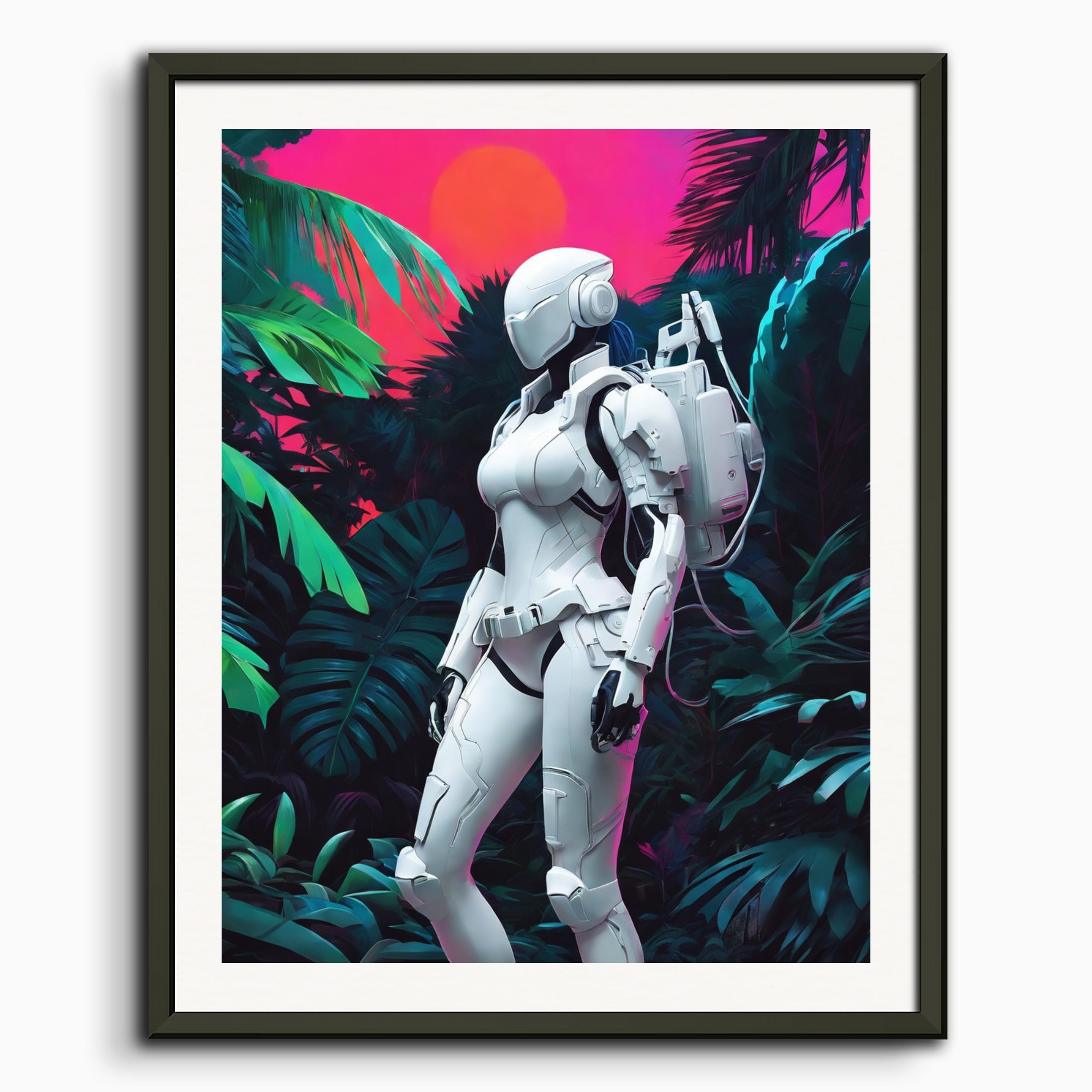 Poster: Neon punk,