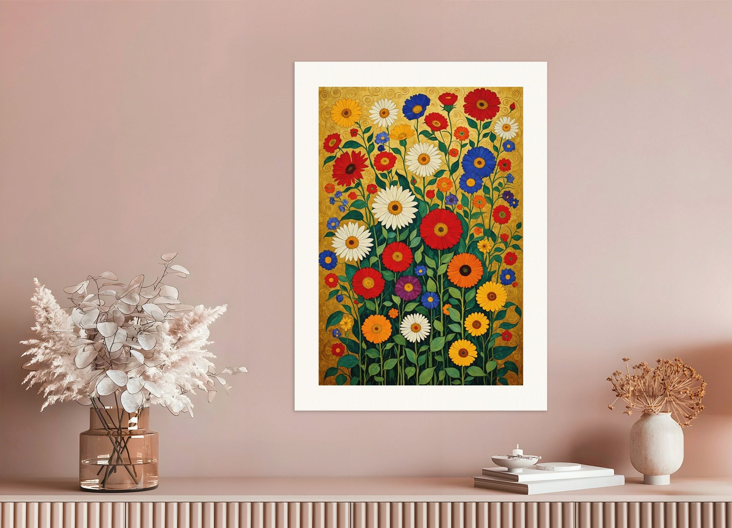 Poster of Bouquet of colorful flowers