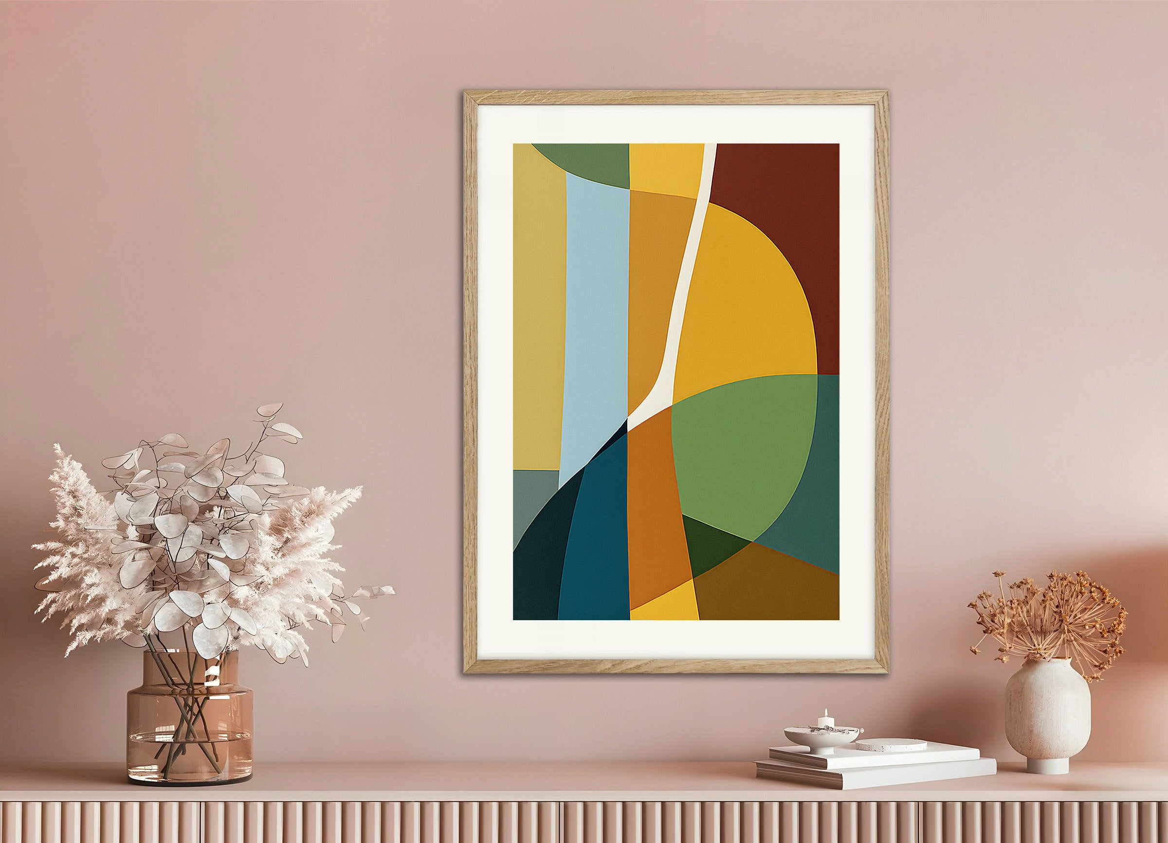 Poster of Colorful Abstract Art Print