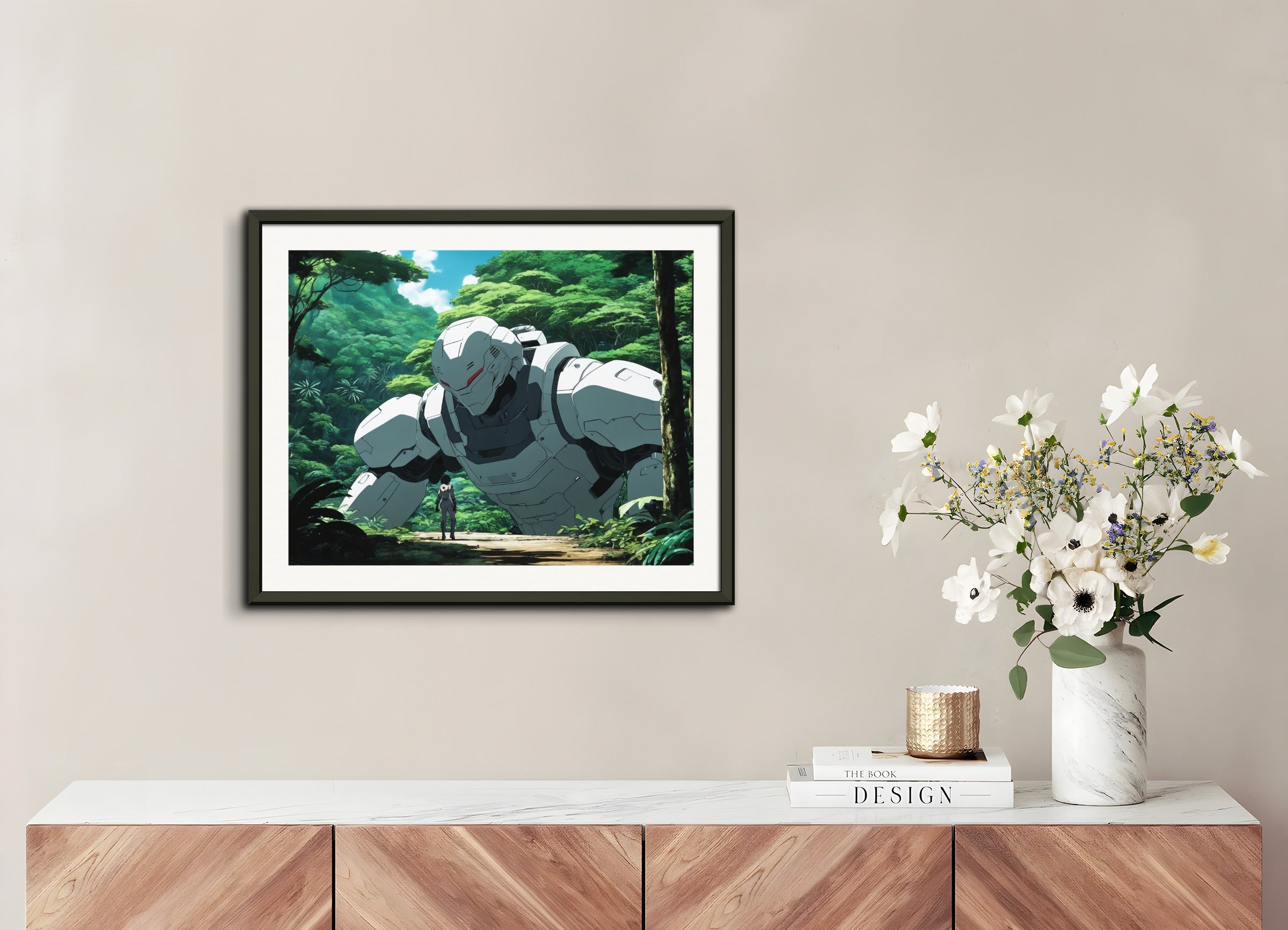 Poster with metal frame: Akira (anime),