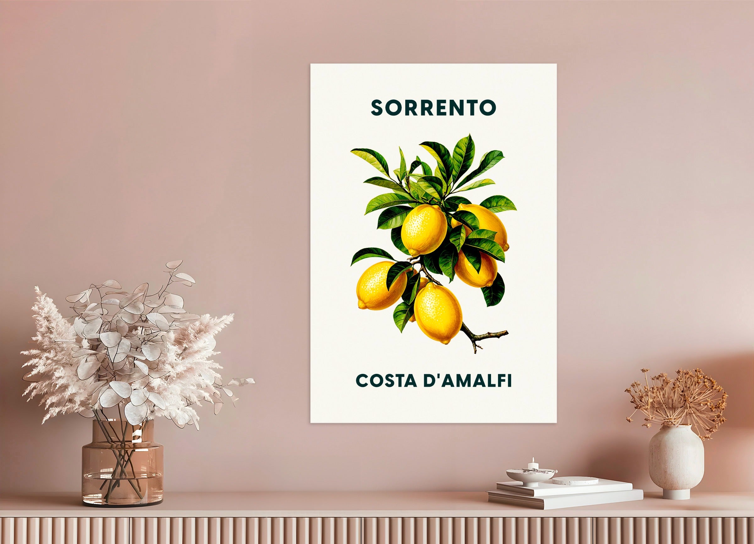 Poster: Lemons of Sorrento - Amalfi Coast 02