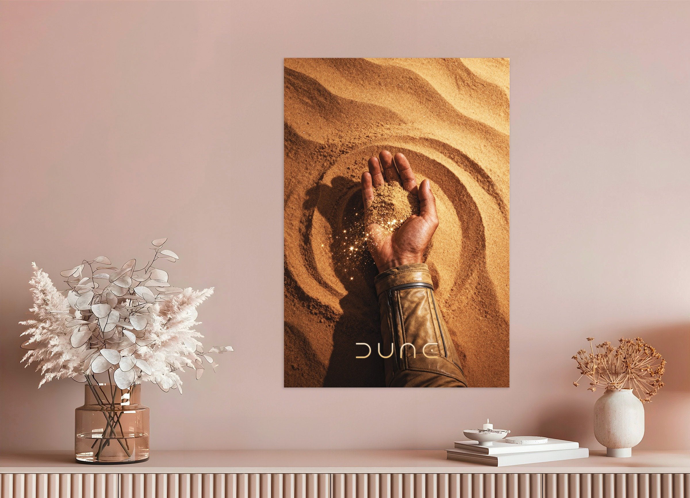 Desert Hand Poster, Dune, Sci-Fi Zand Kunstprint
