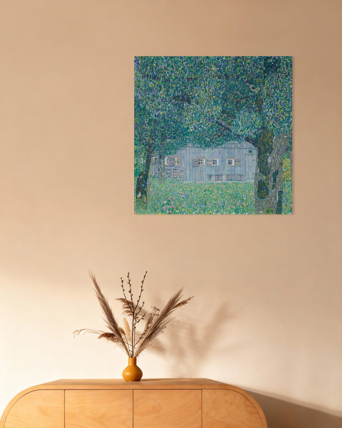 Affiche Ferme à Buchberg (1911) de Gustav Klimt