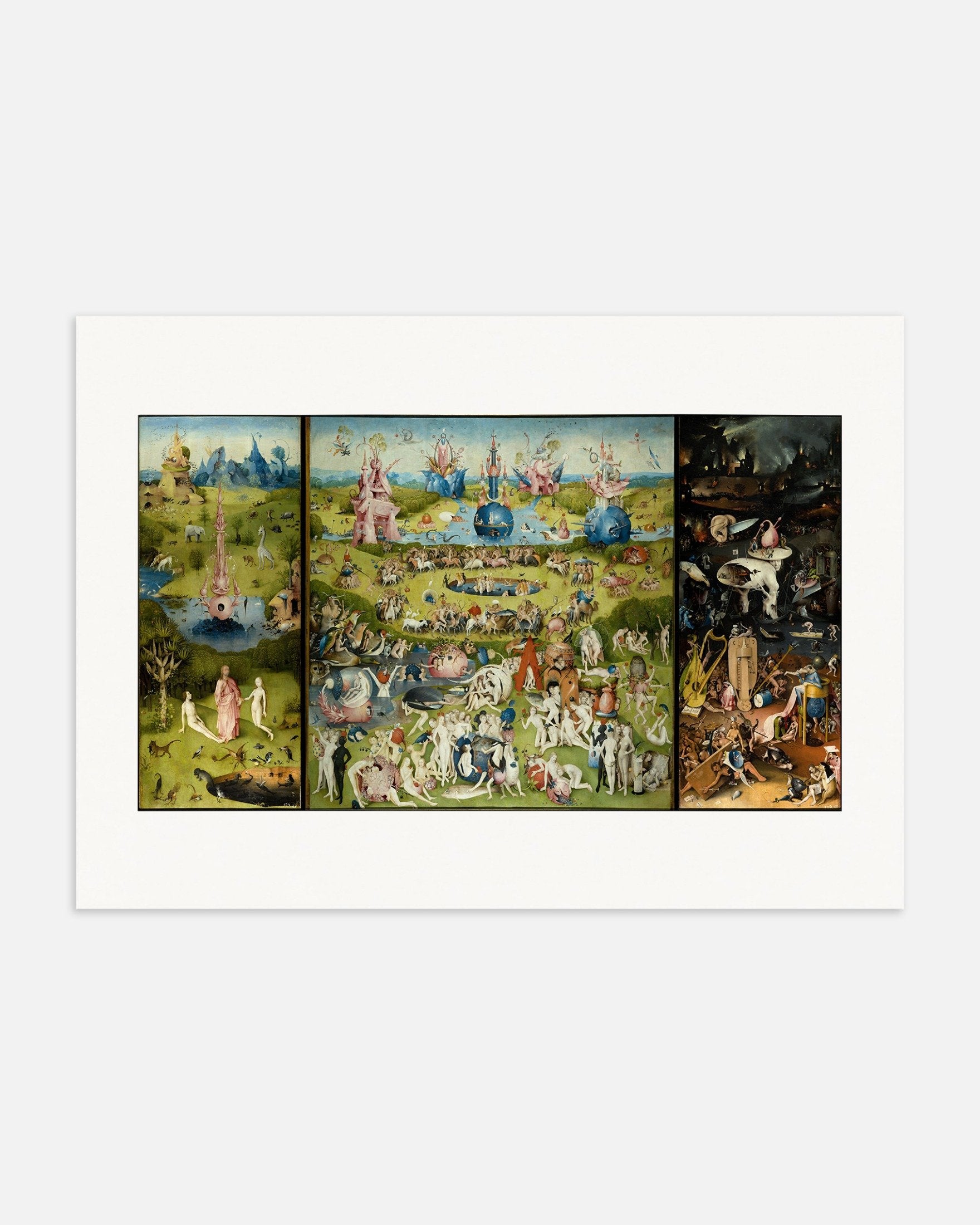 Poster of Garden of earthly delights print, thumbnail