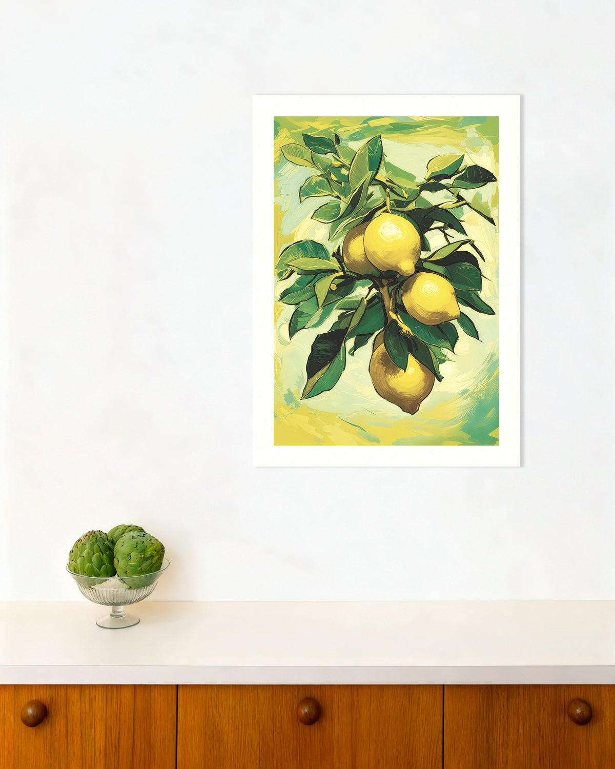 Poster de Citrons de Sorrente, poster