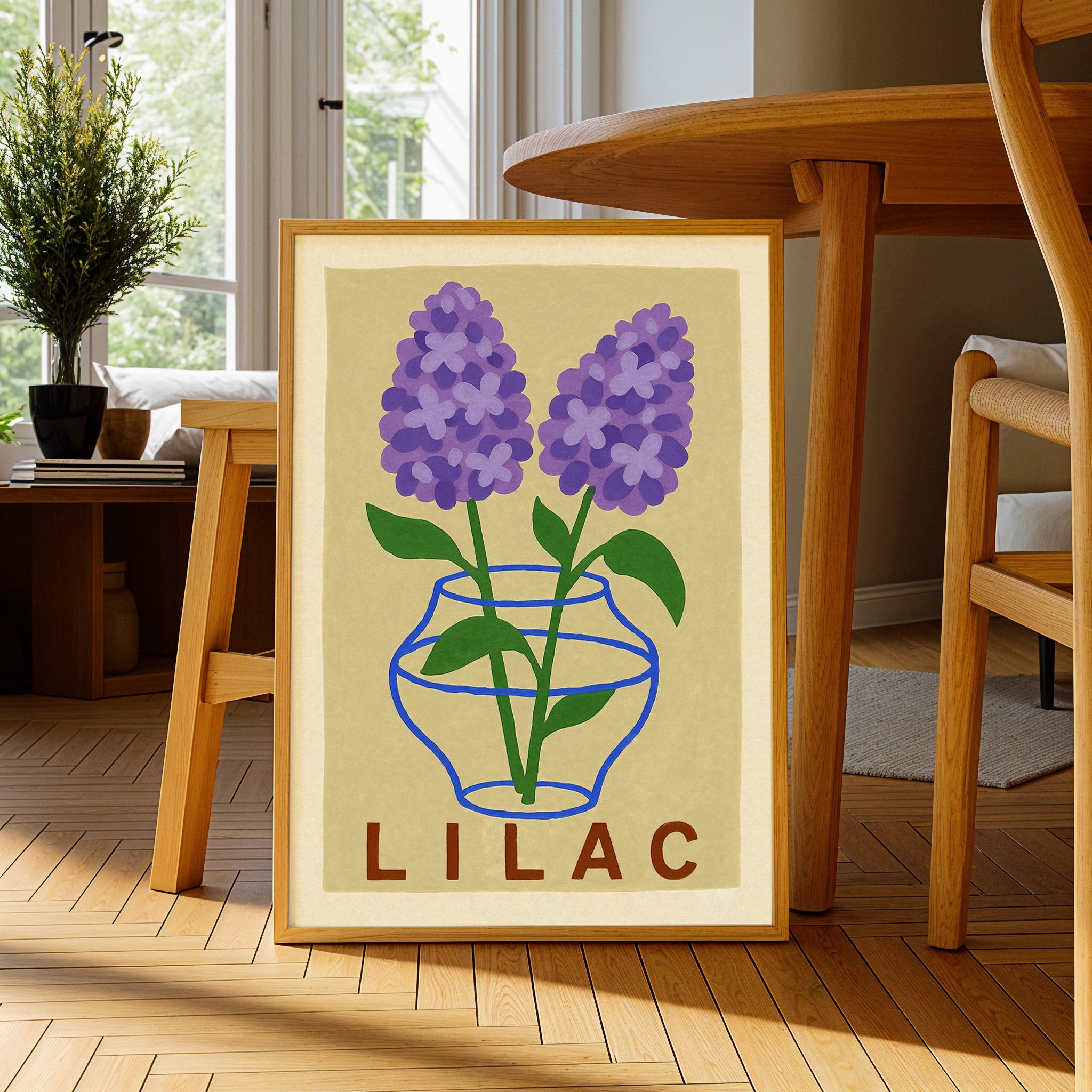 Fleurs de Lilas - Affiche
