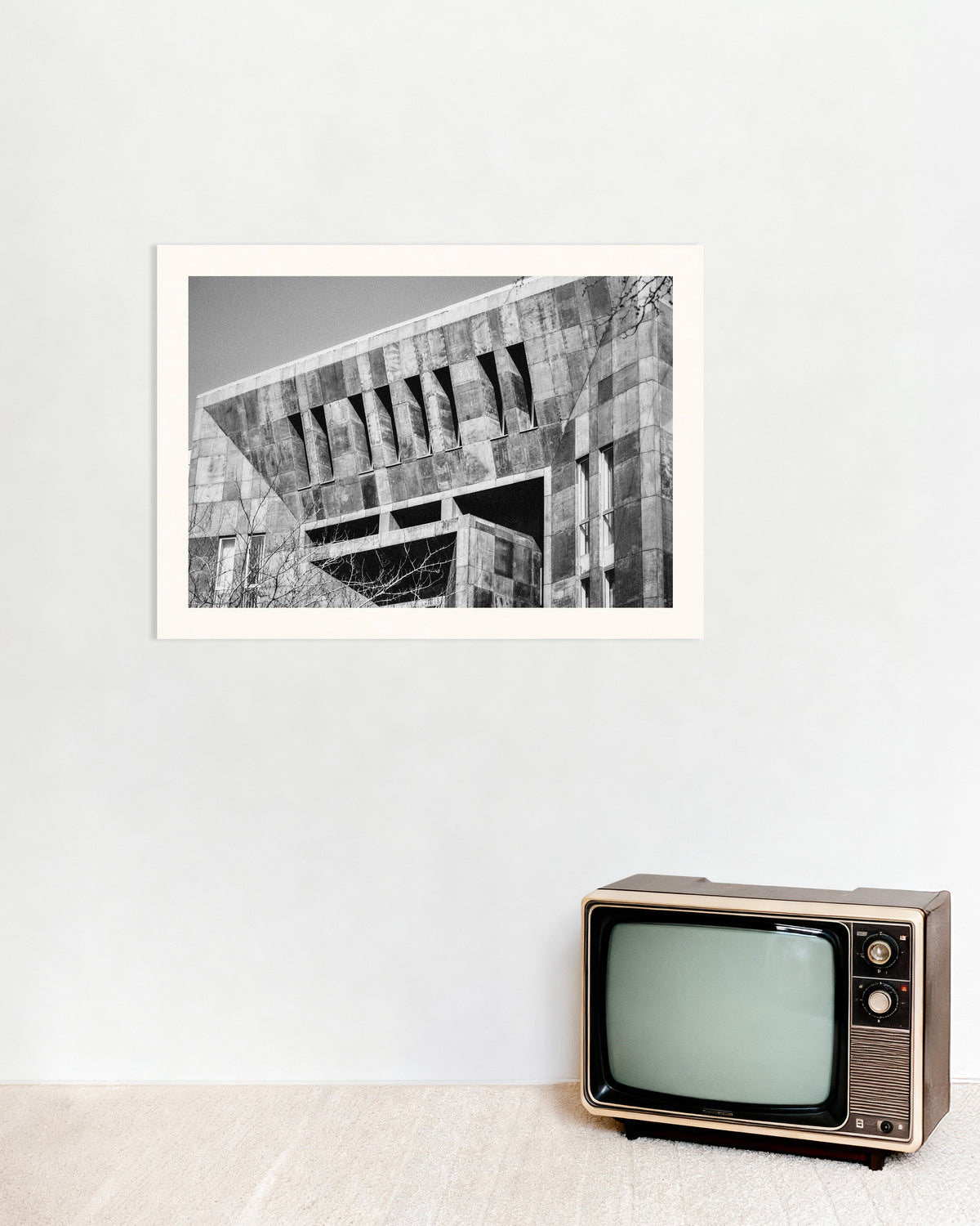 Poster ‘Zaagtandgevel van beton’