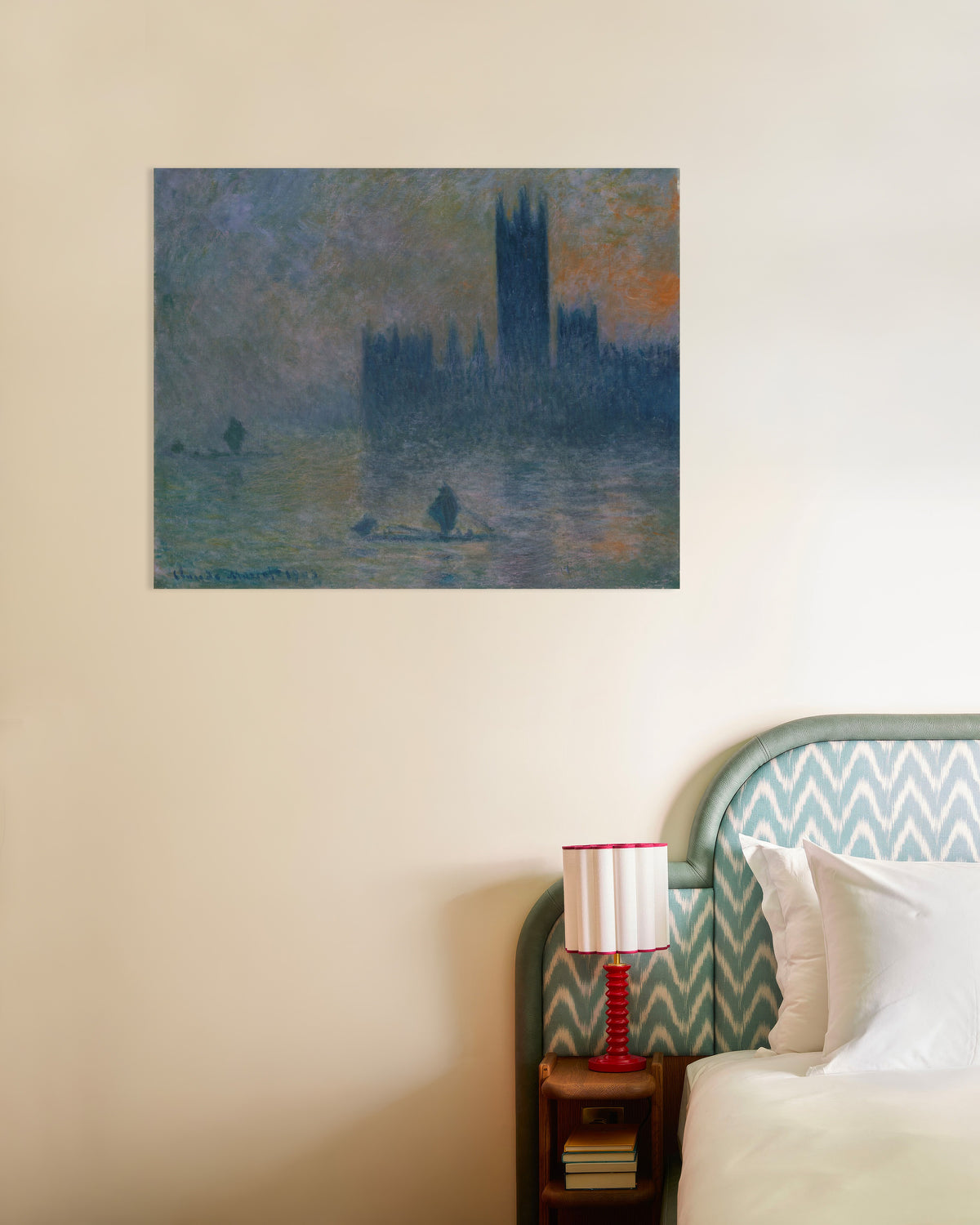 Poster Het parlement, misteffect (1903–1904) van Claude Monet