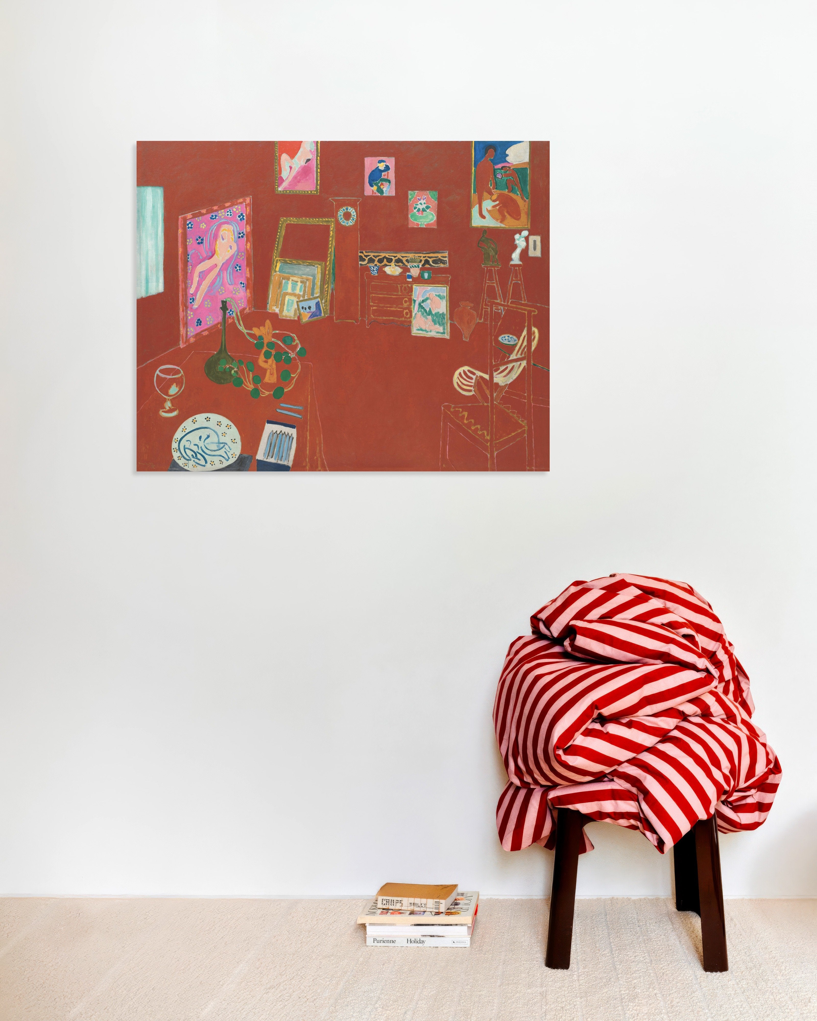 Poster of The red studio (1911) by Henri Matisse - Poster