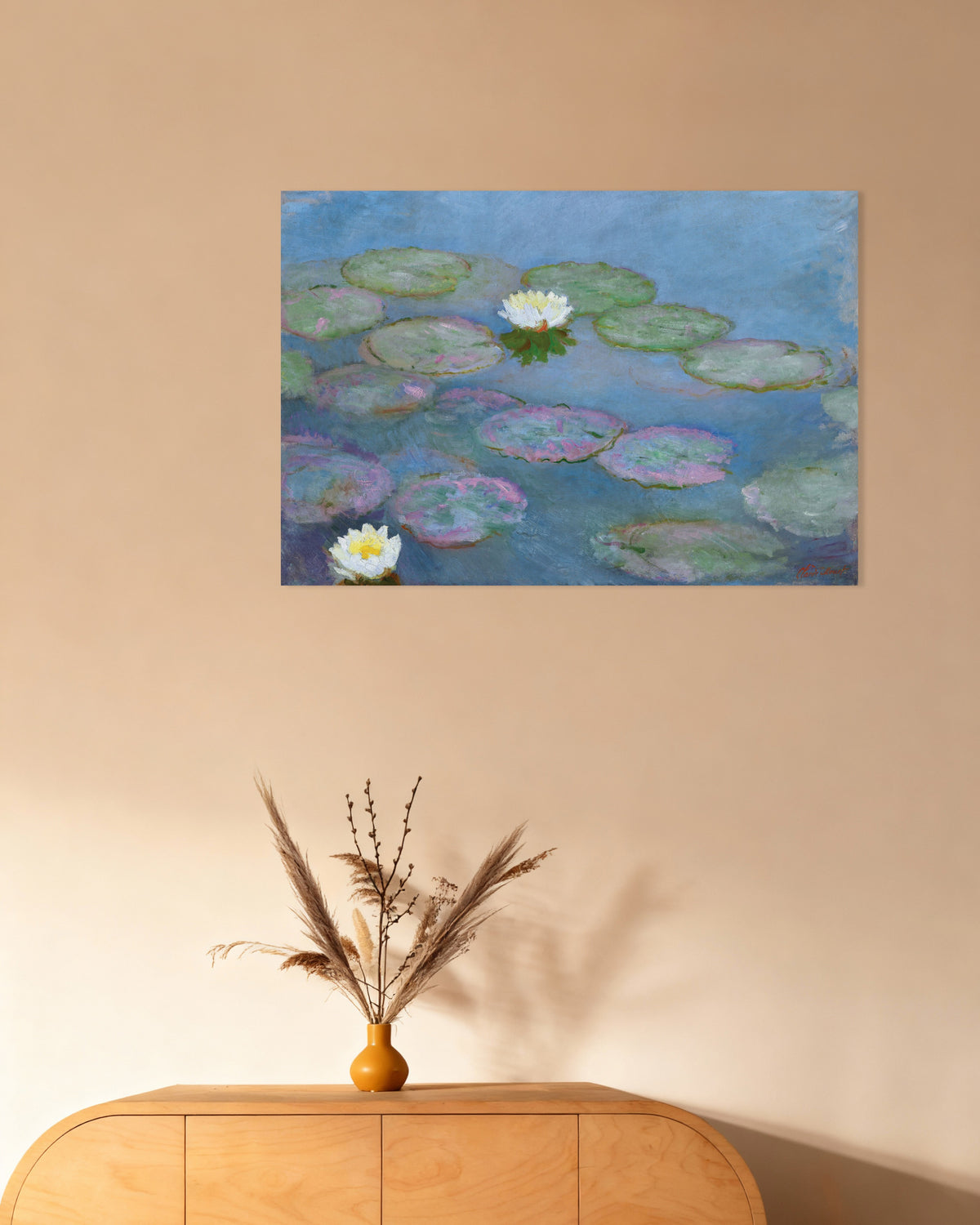 Affiche Nymphéas (vers 1897–1899) de Claude Monet