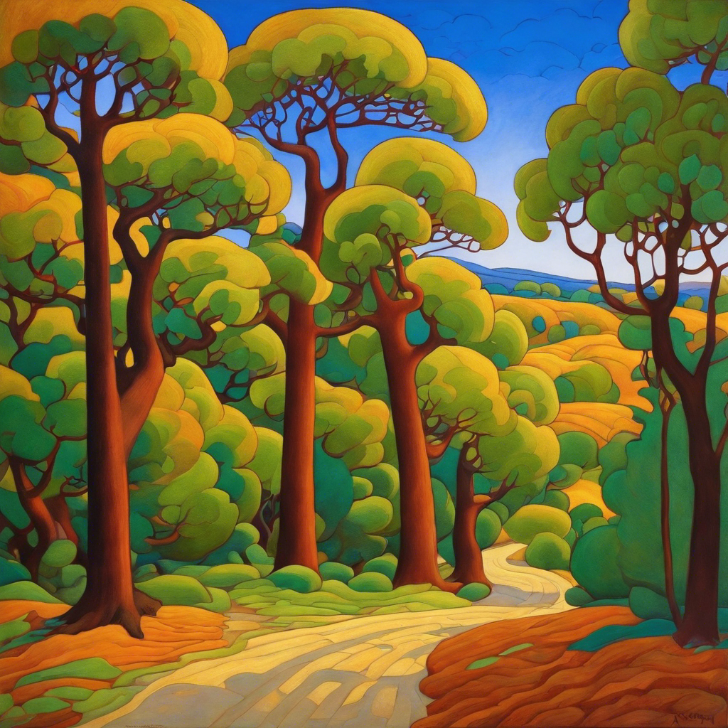 Arbres - Affiche