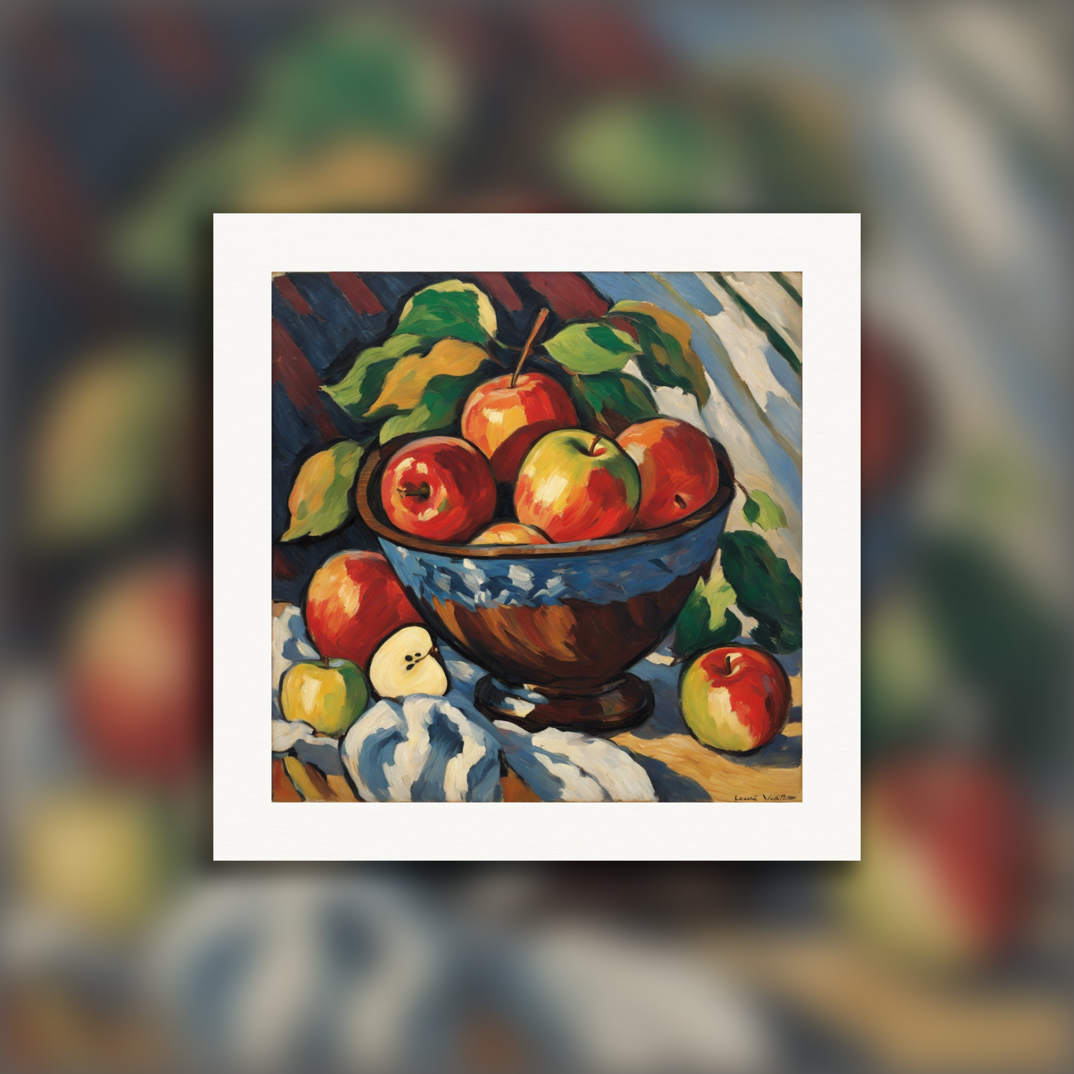 Fauvisme, Pommes - Affiche