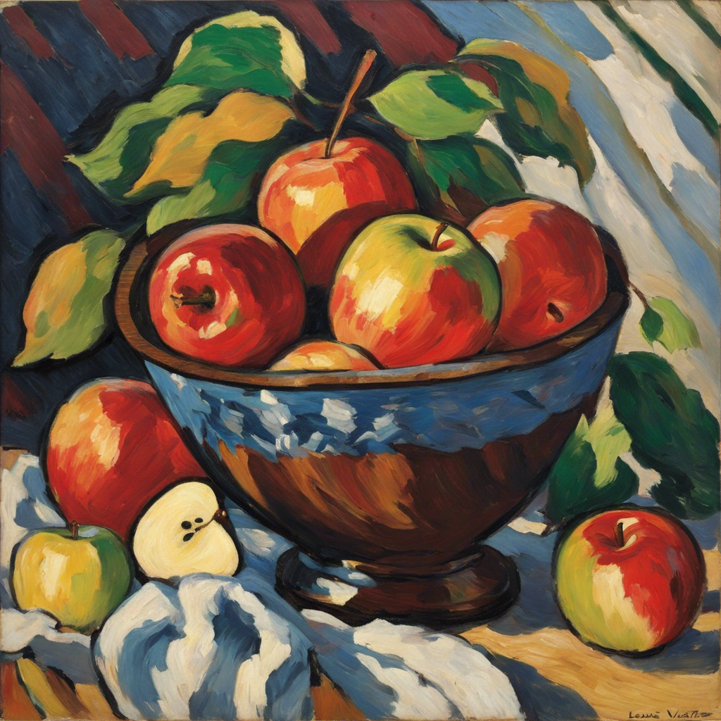 Fauvisme, Pommes - Affiche