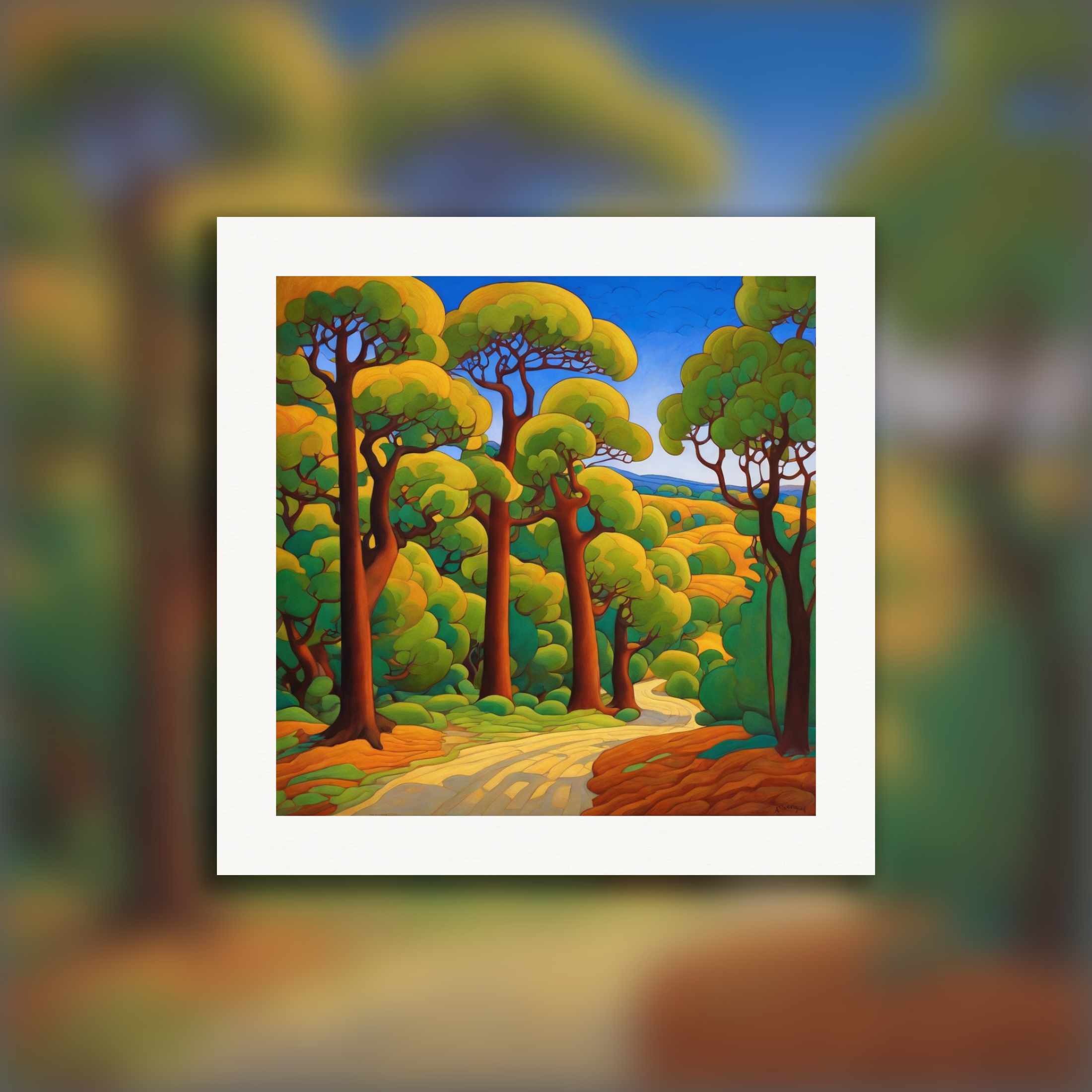 Arbres - Affiche