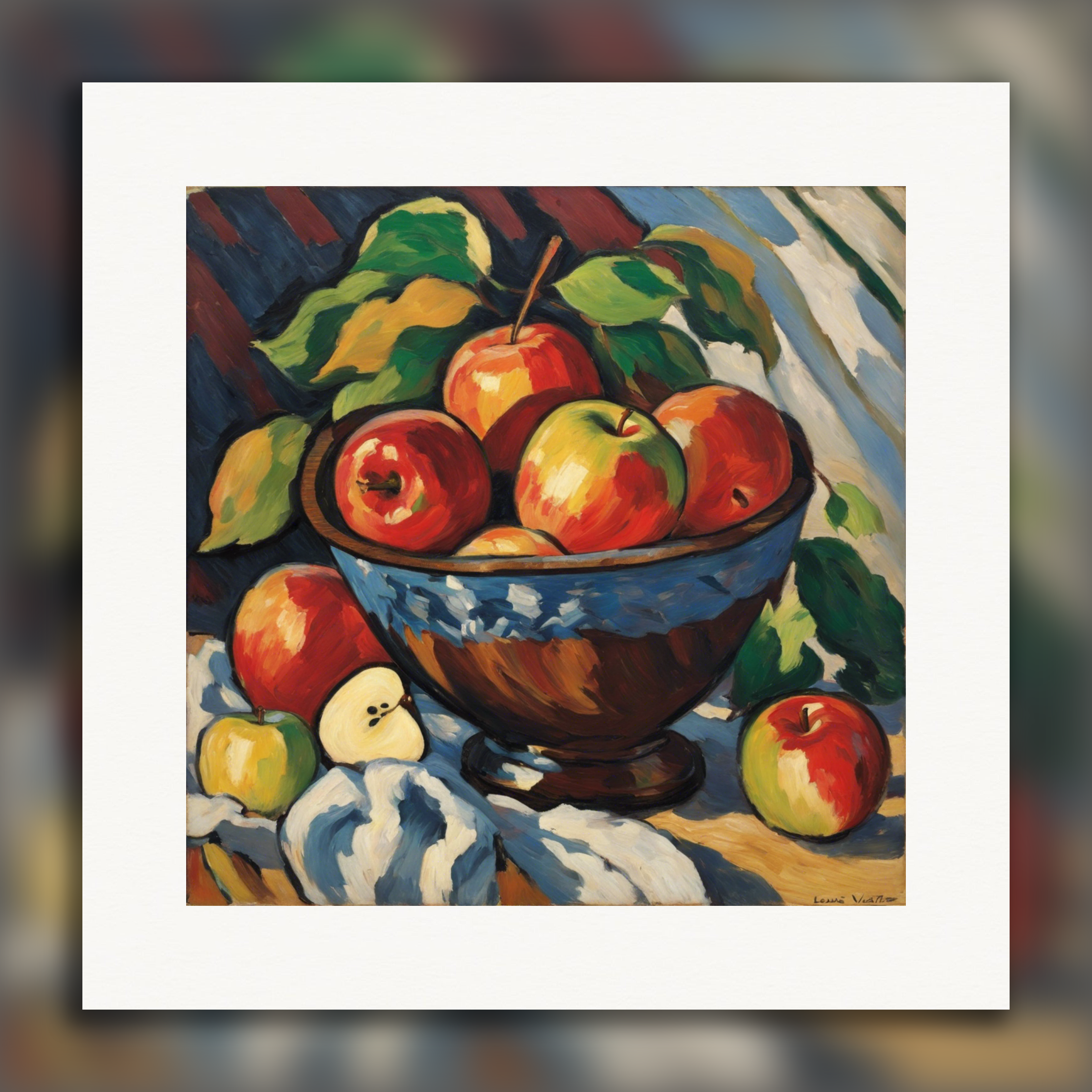Fauvisme, Pommes - Affiche