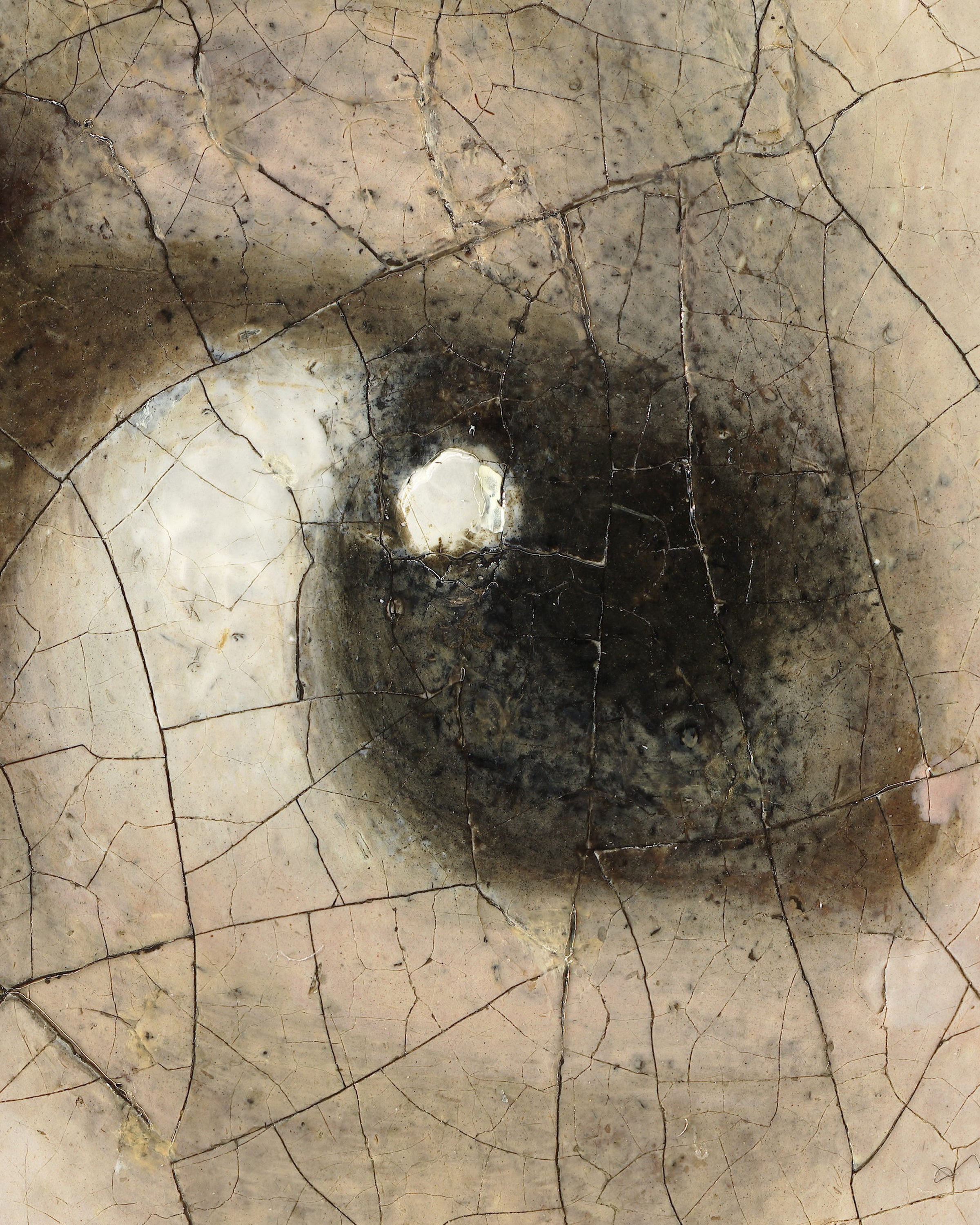 L'Iris - Détail de La Jeune Fille à la perle de Vermeer - Affiche