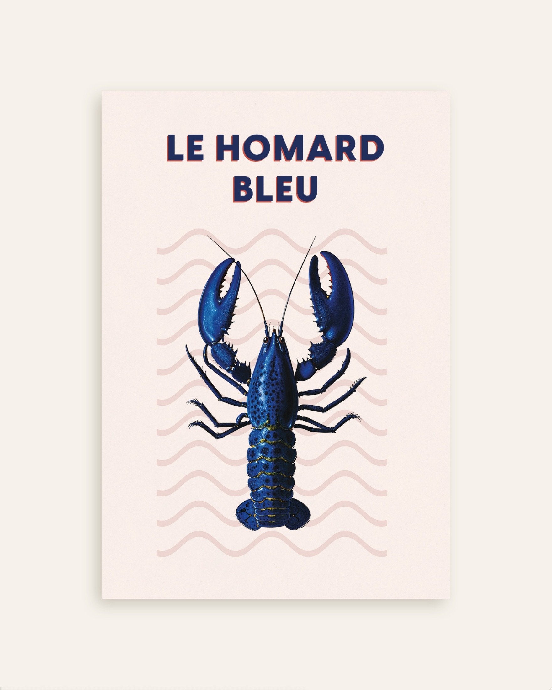 Poster of Blue Lobster Poster, thumbnail