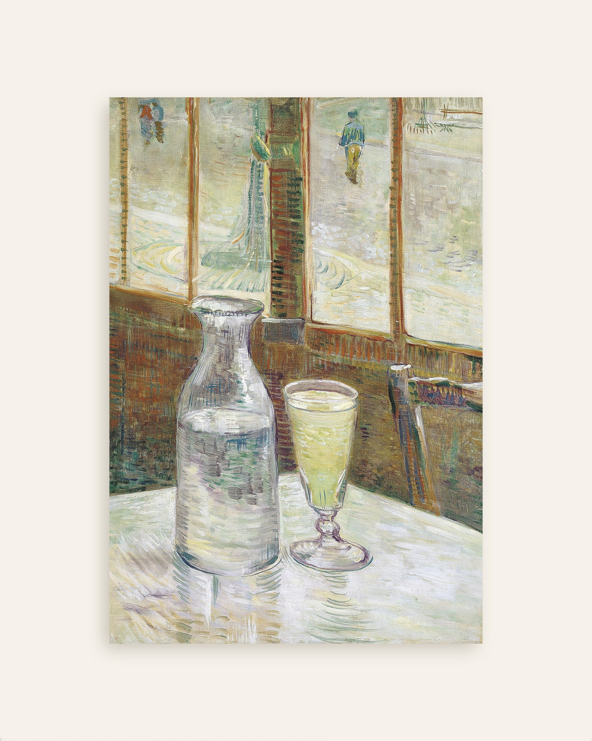 Poster de Table de café à l’absinthe (1887), de Vincent van Gogh, en vignette