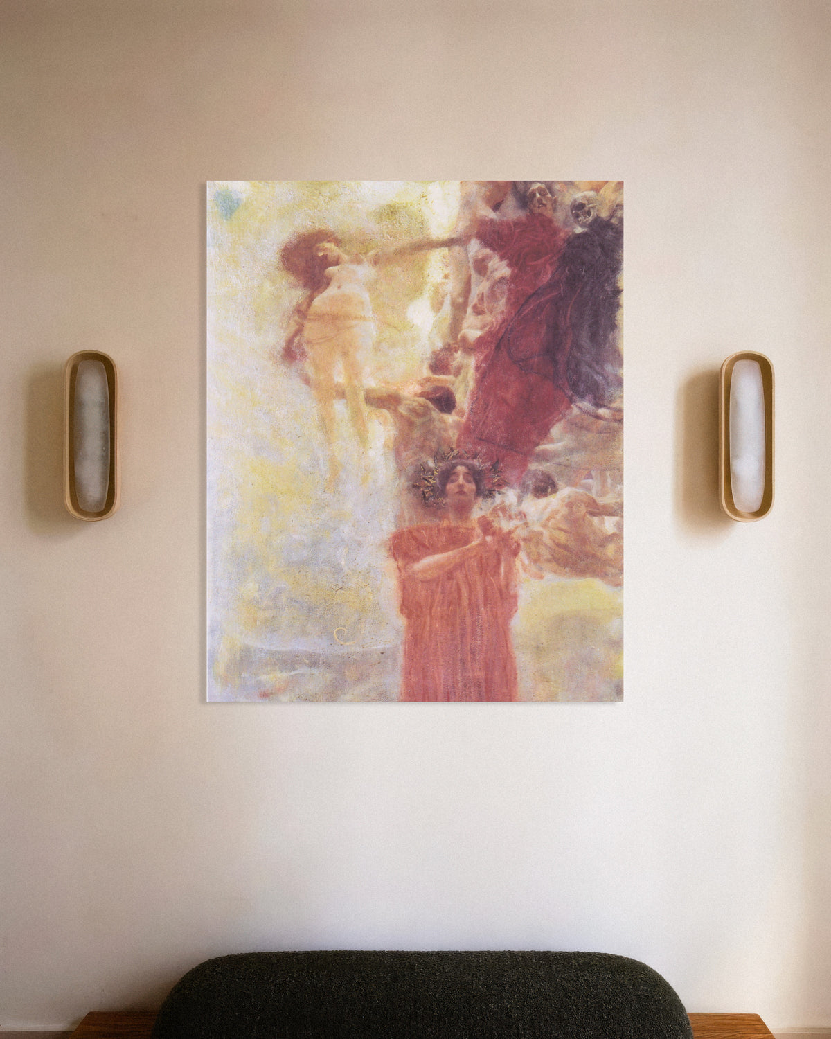 Affiche Esquisse pour La Médecine (1897–1898) de Gustav Klimt