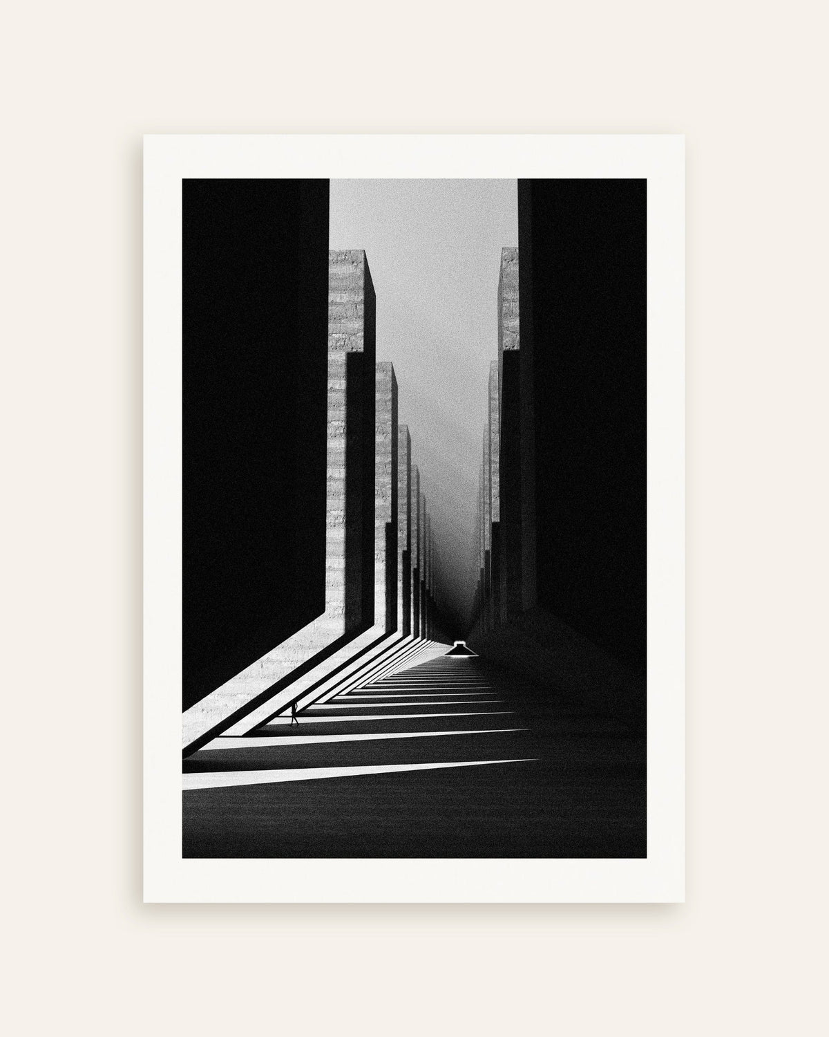 Poster ‘Gang van licht en beton’, miniatuur