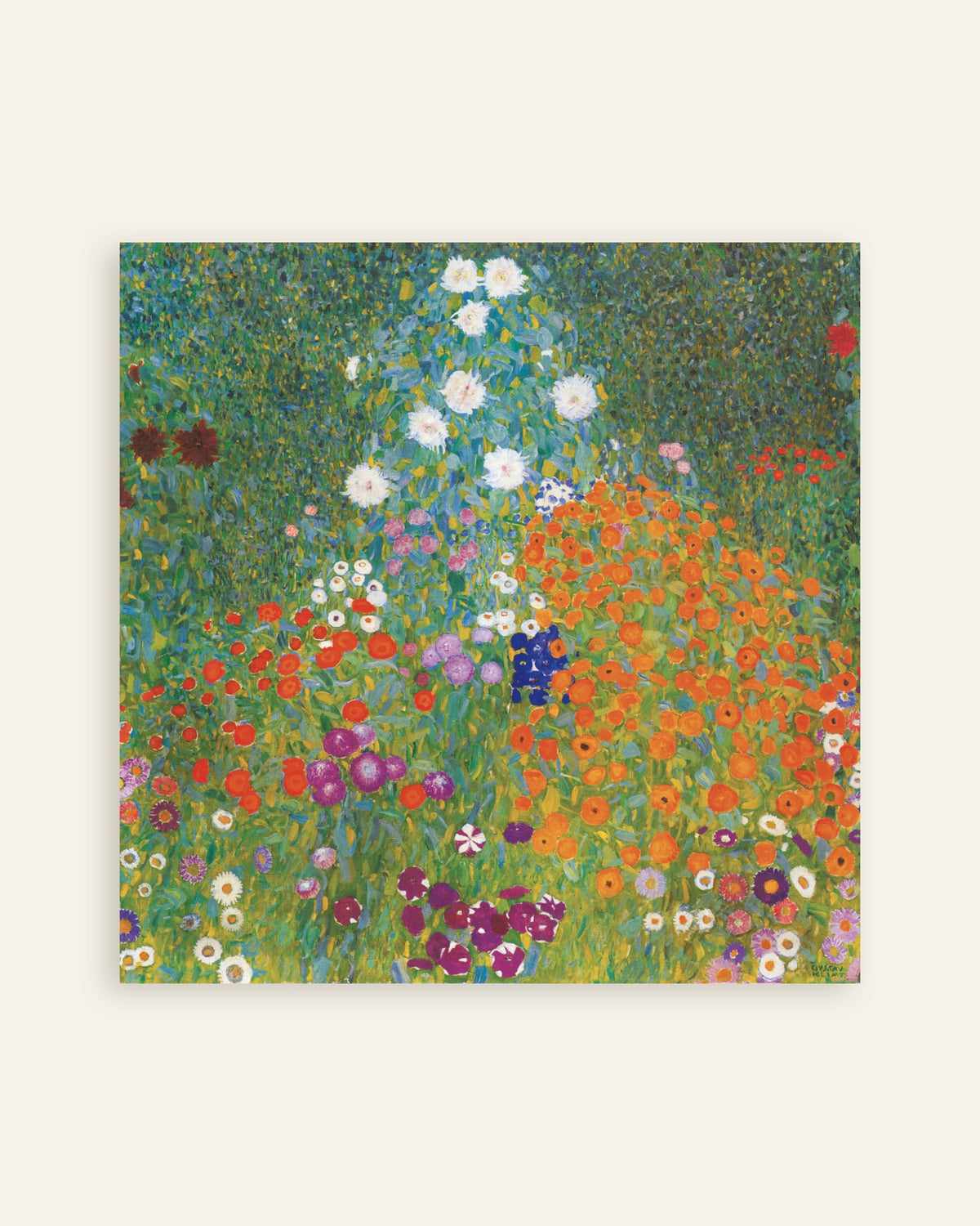 Affiche Jardin paysan (1905–1907) de Gustav Klimt, miniature