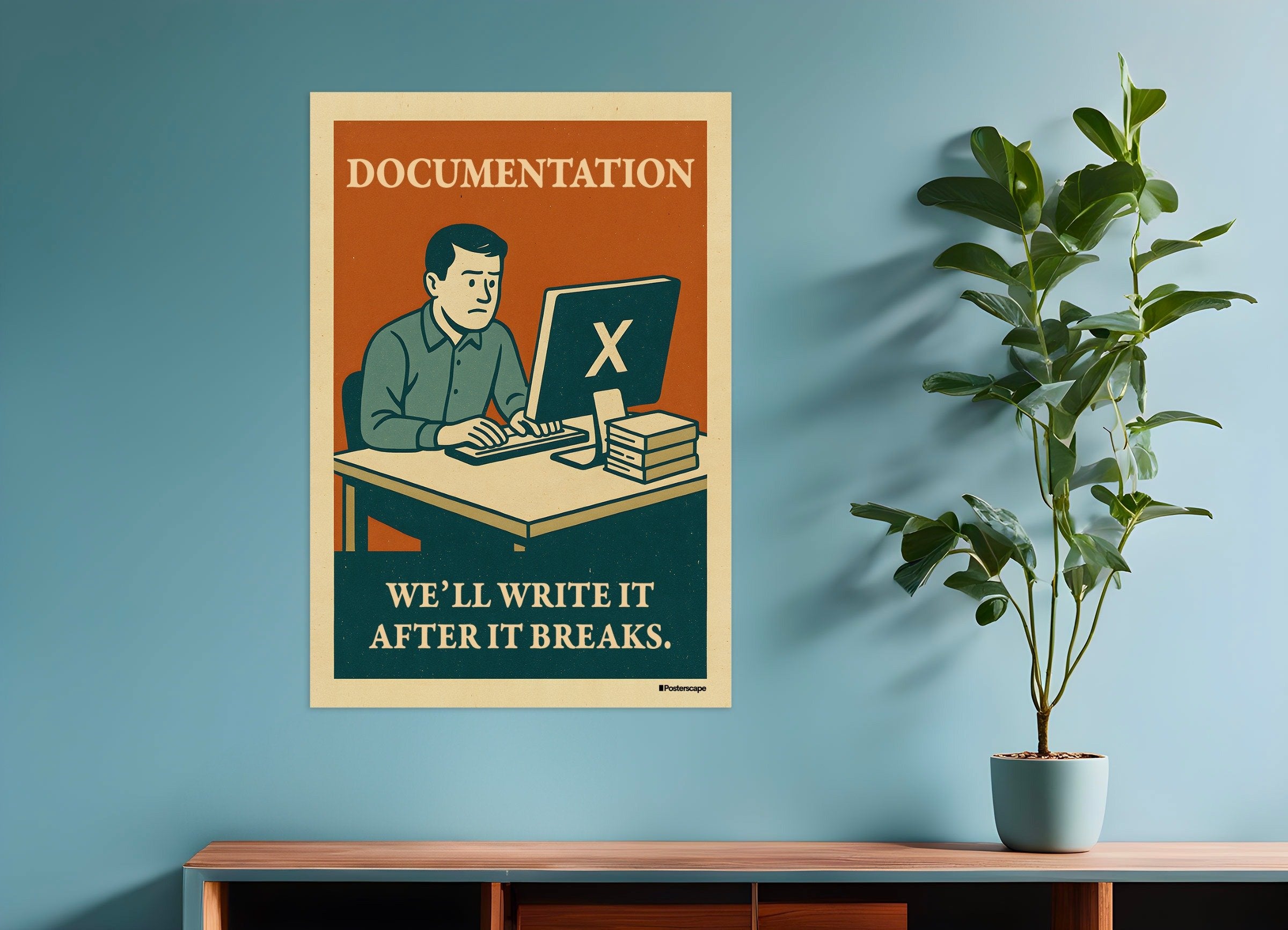 Poster of Documentation - Demotivational Poster