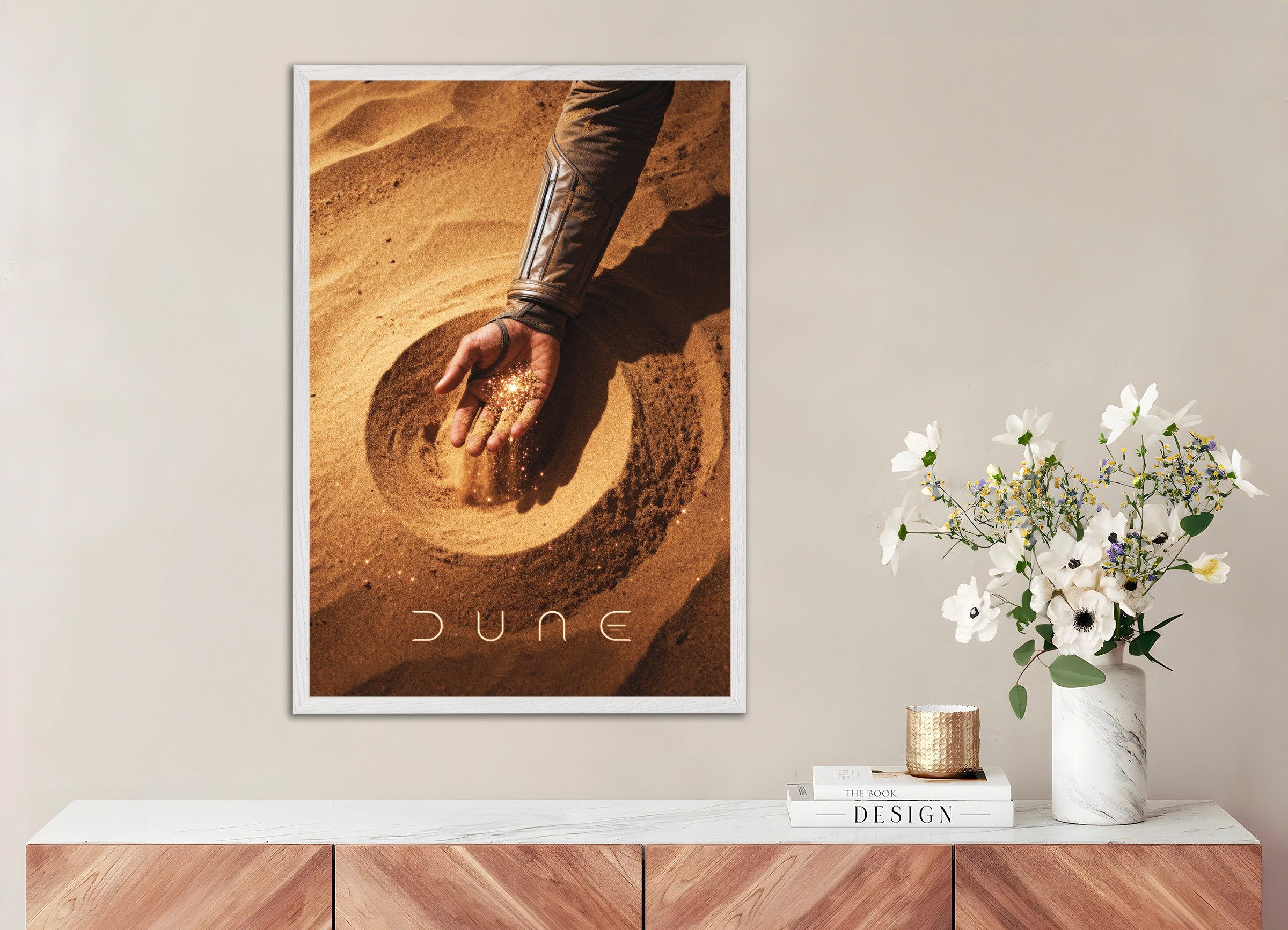 Dune Poster, Hand van Zand