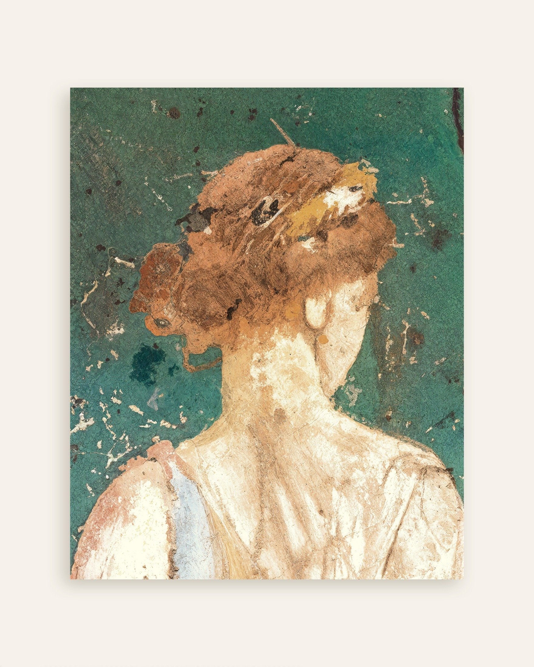 Poster of Flora of Stabiae, Primavera Fresco Detail - Poster, thumbnail