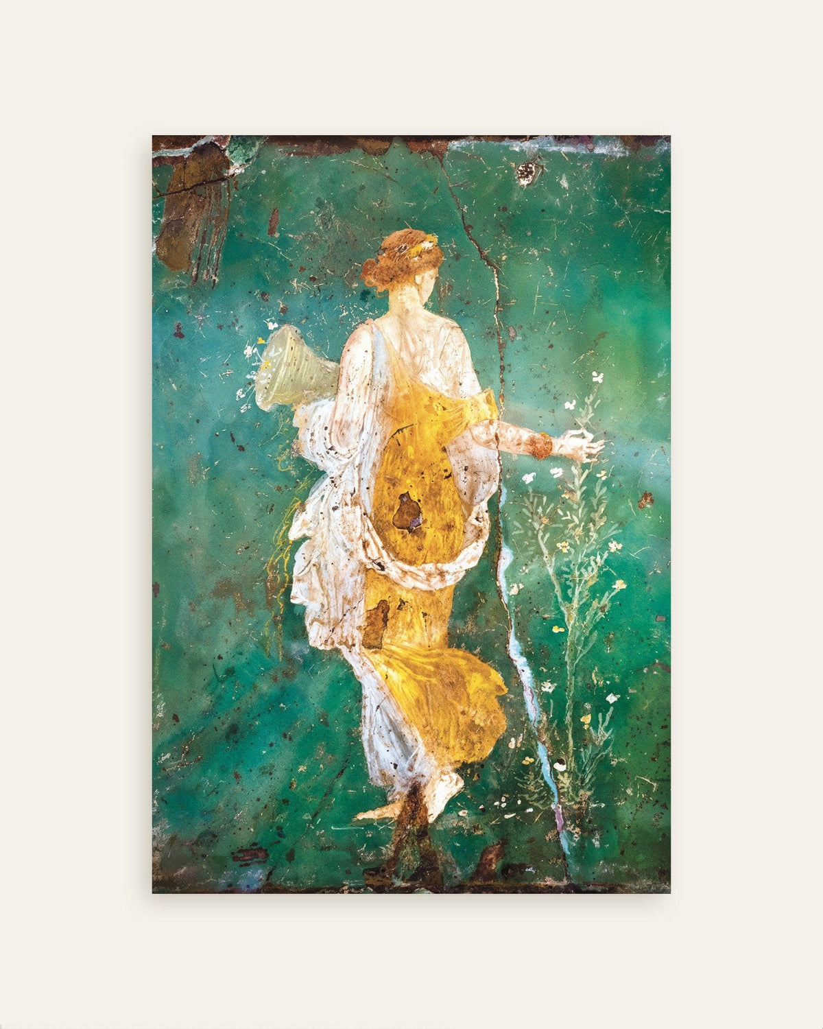 Affiche de la fresque de Flora de Stabies, l'une des affiches du lot