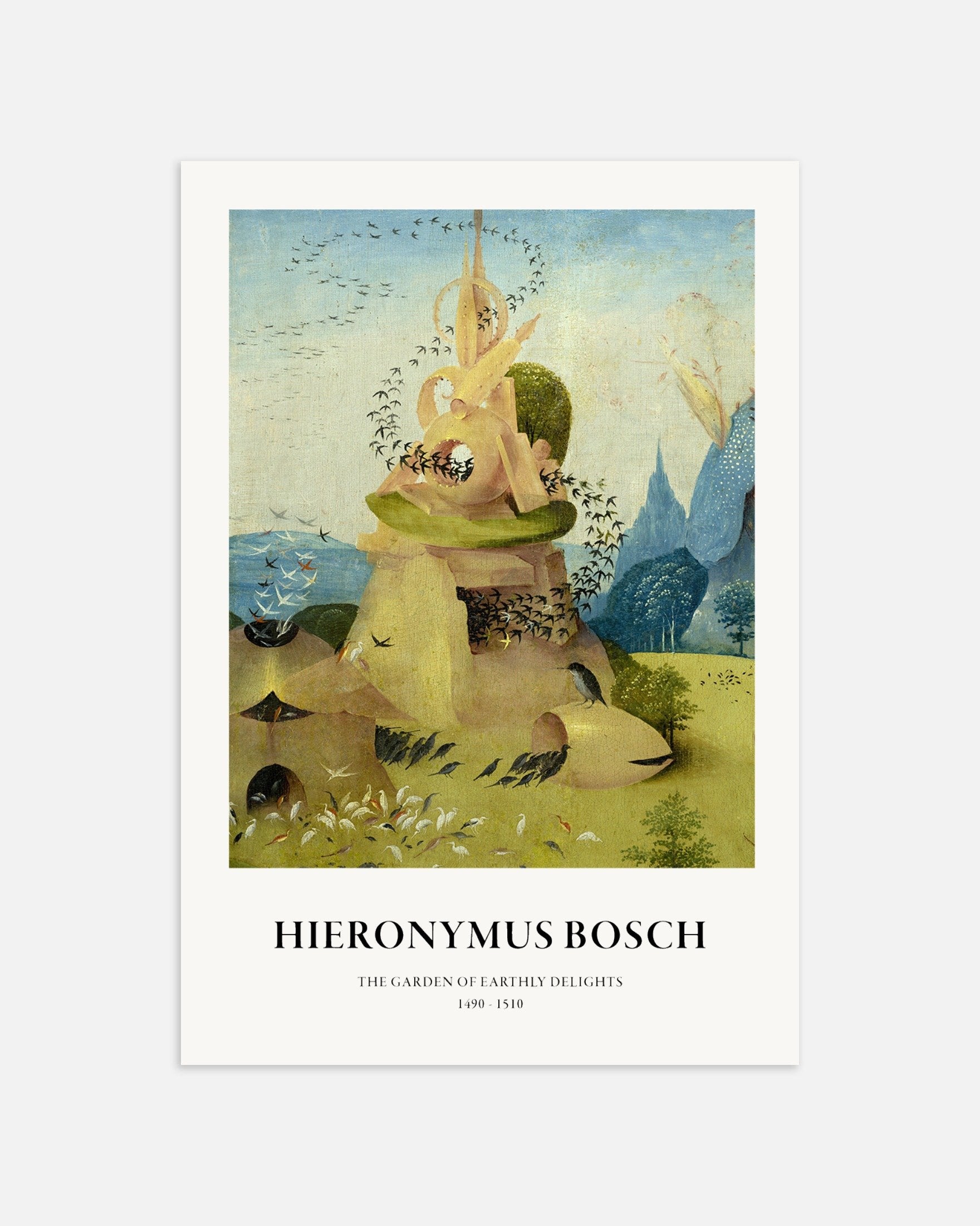 Poster of Garden of Earthly Delights Print, Detail 02, thumbnail