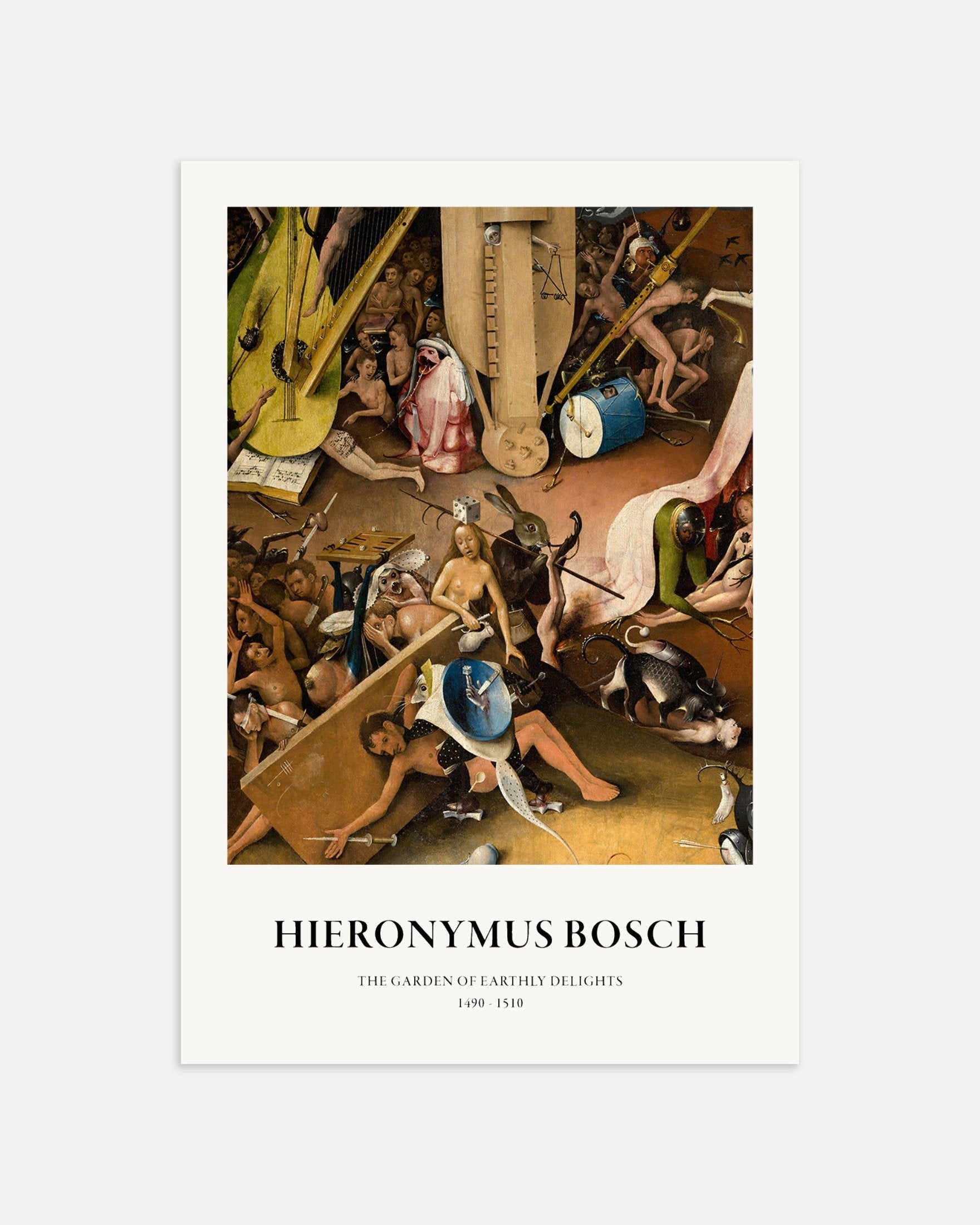 Poster of Garden of Earthly Delights Print, Detail 07, thumbnail
