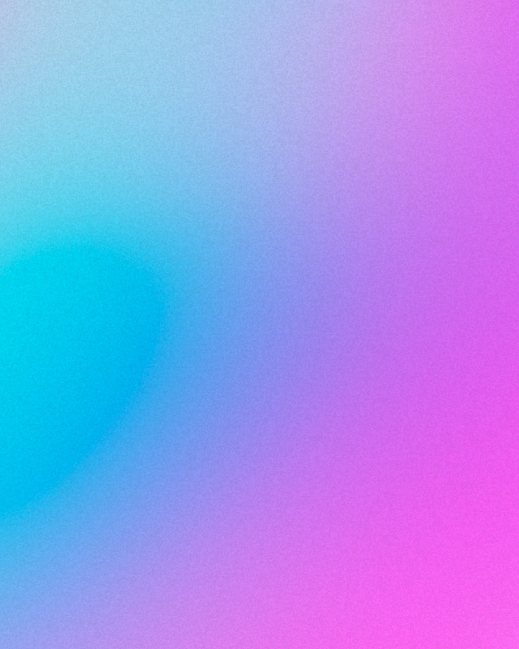 Rêve cristallin rose et bleu - dégradé de couleurs - Affiche