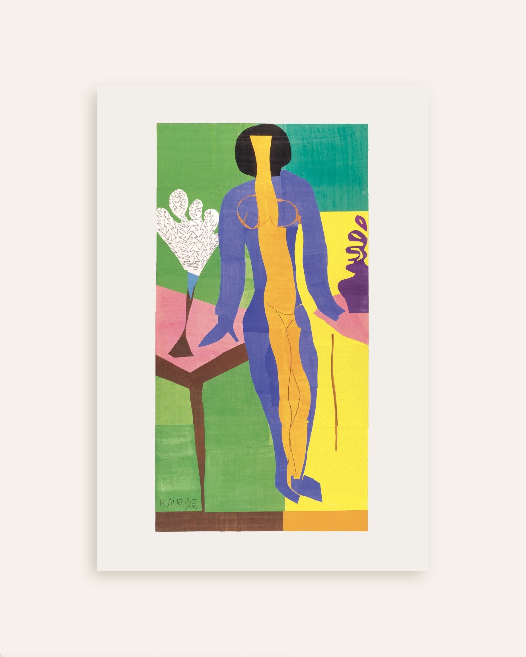 Poster of Henri Matisse Zulma poster (1950), thumbnail