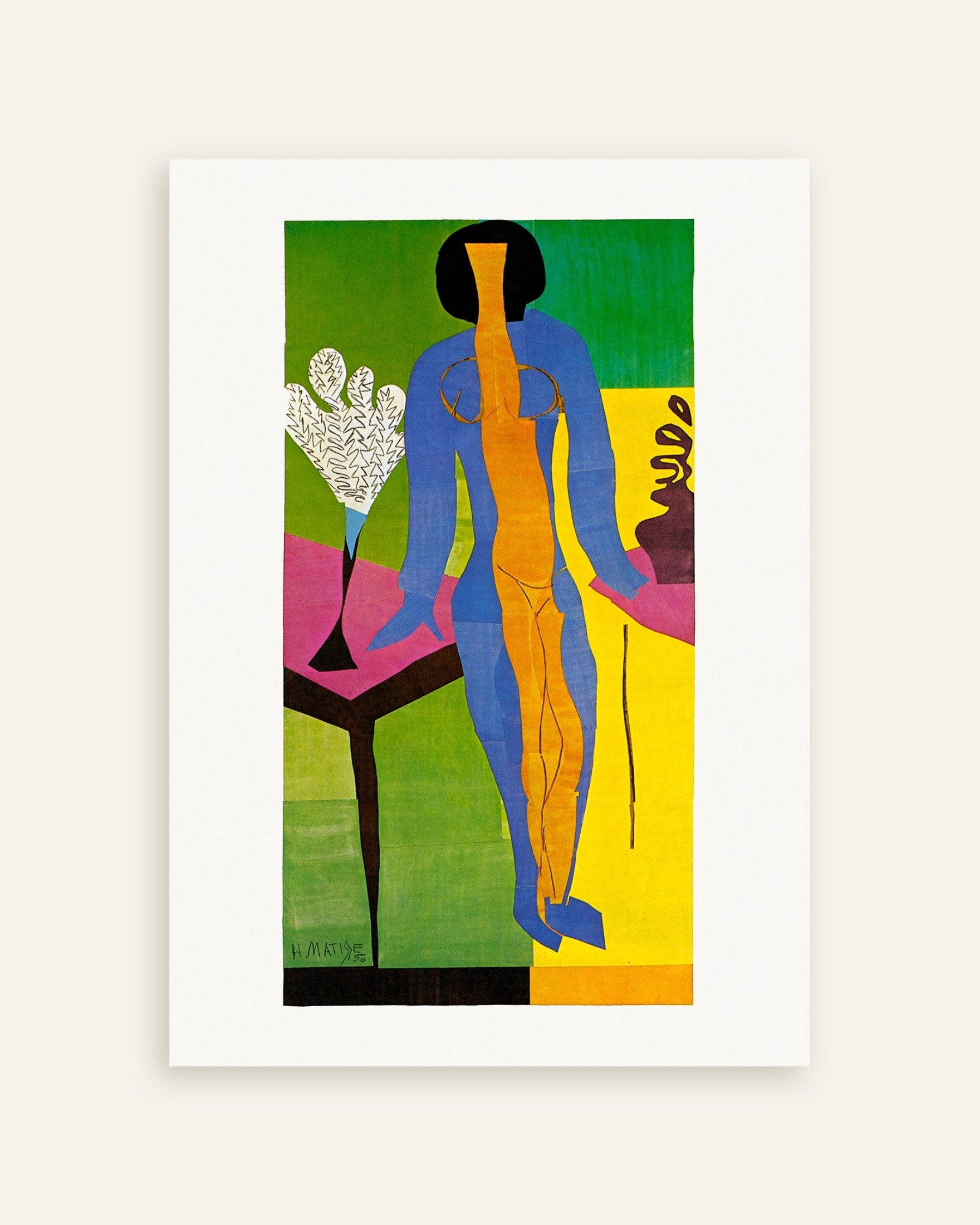 Poster of Henri Matisse Zulma poster (1950), thumbnail