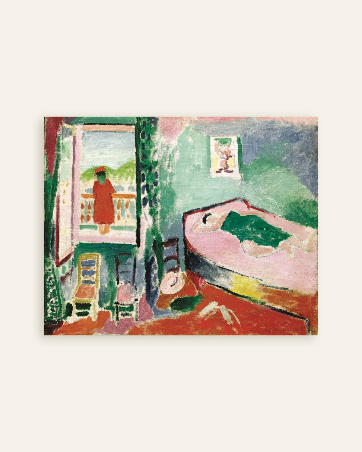 Poster de Intérieur à Collioure (1905) par Henri Matisse, poster, vignette