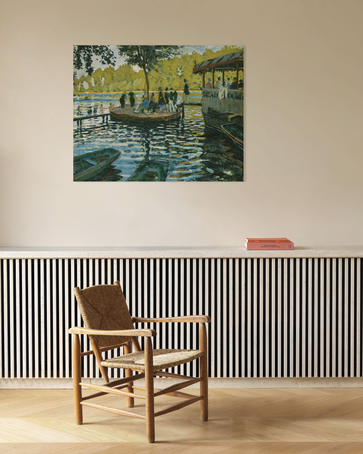 Affiche La Grenouillère (1869) de Claude Monet