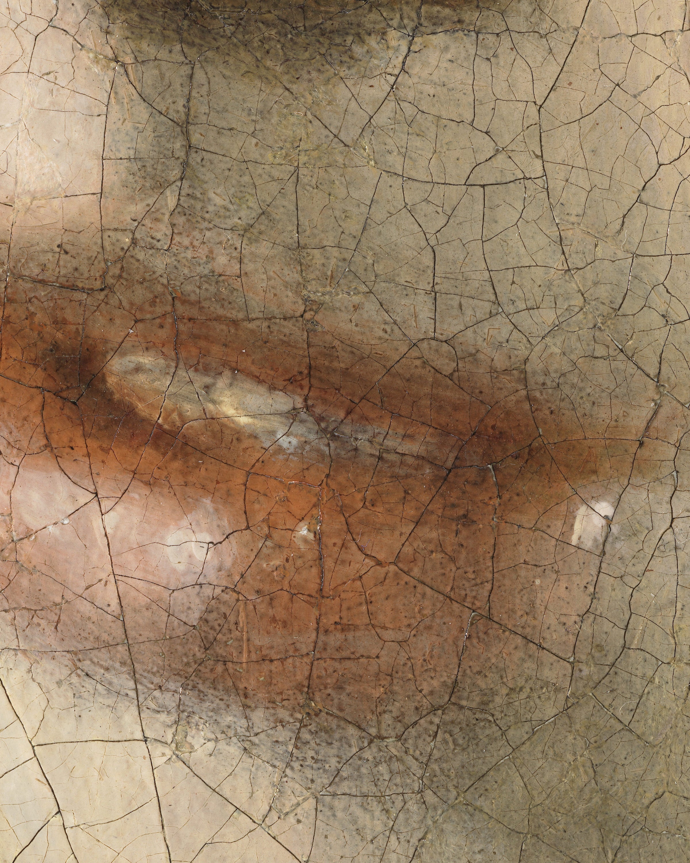 Les Lèvres (Vertical) - Détail de Vermeer Affiche