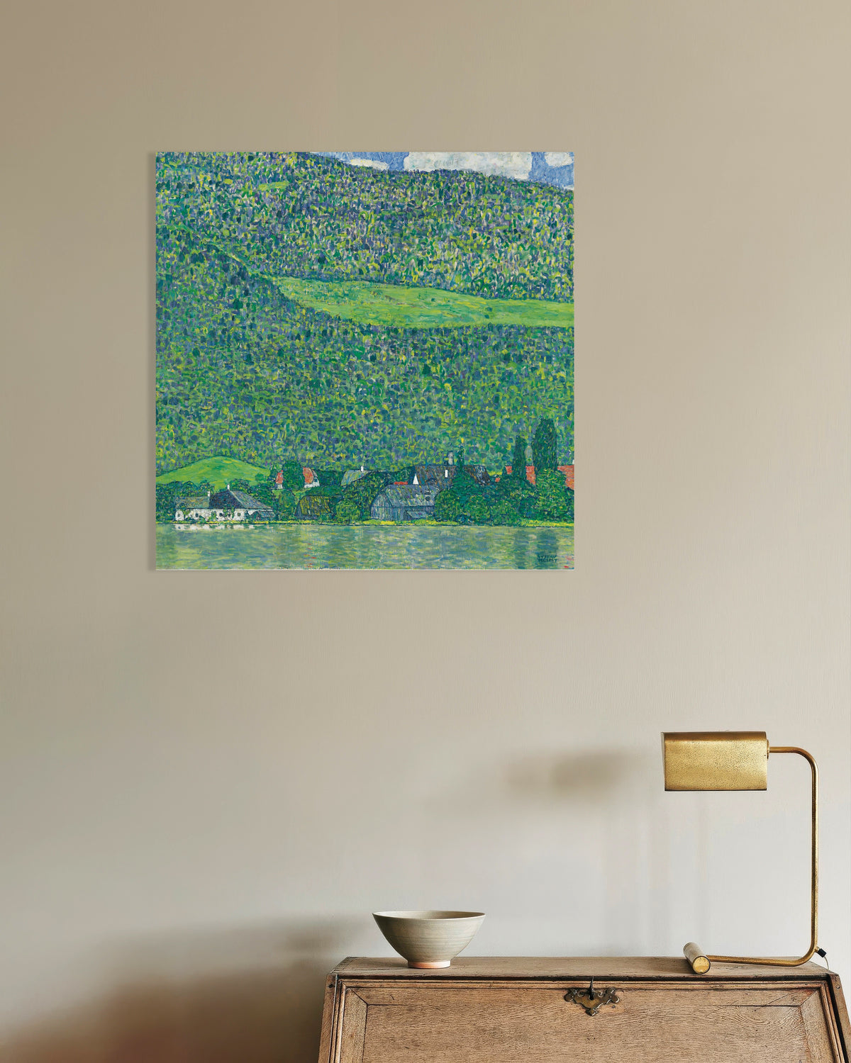Poster Litzlberg au bord de l’Attersee (1914–1915), de Gustav Klimt