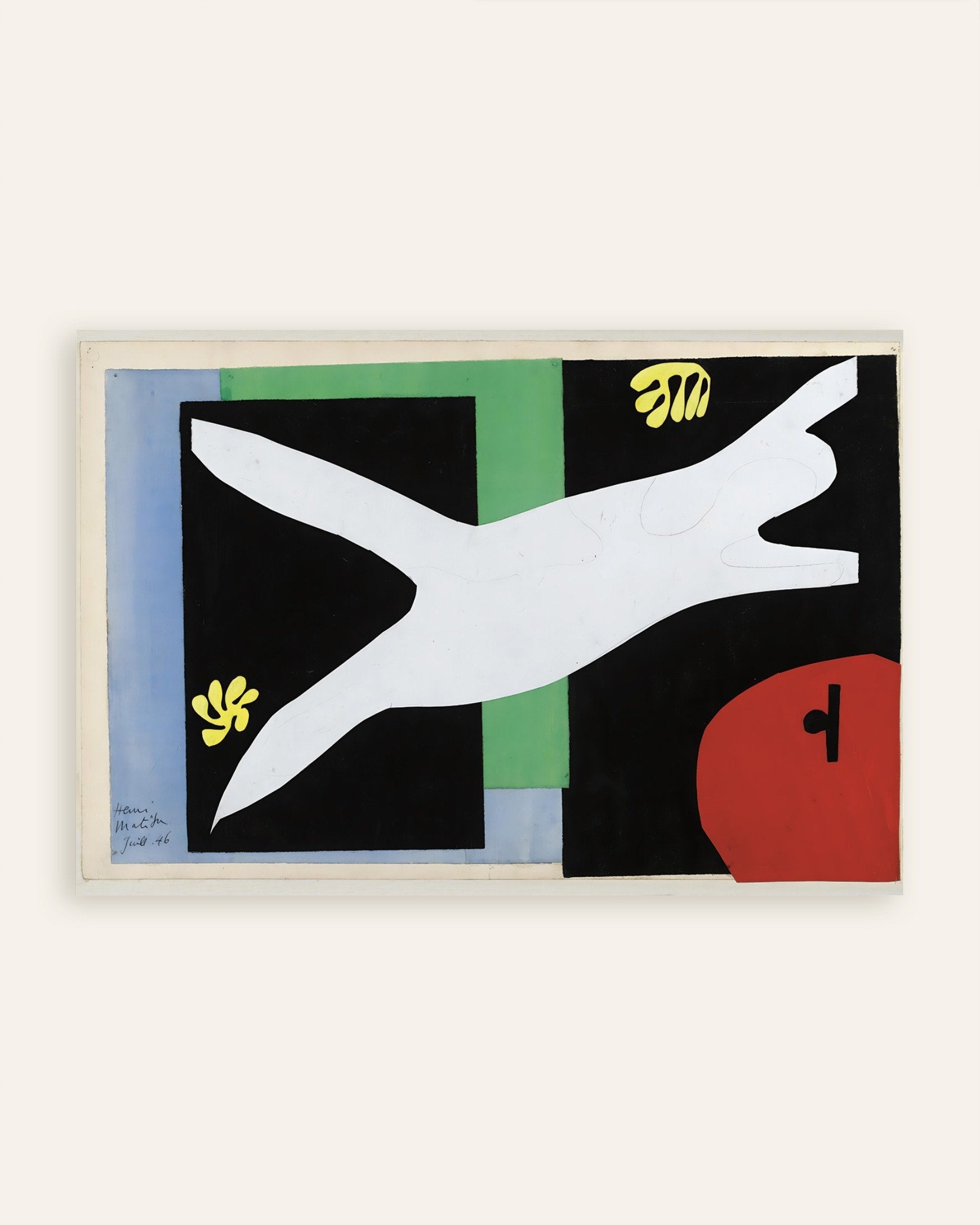 Poster of Matisse: La Nageuse dans l’Aquarium, 1946, thumbnail