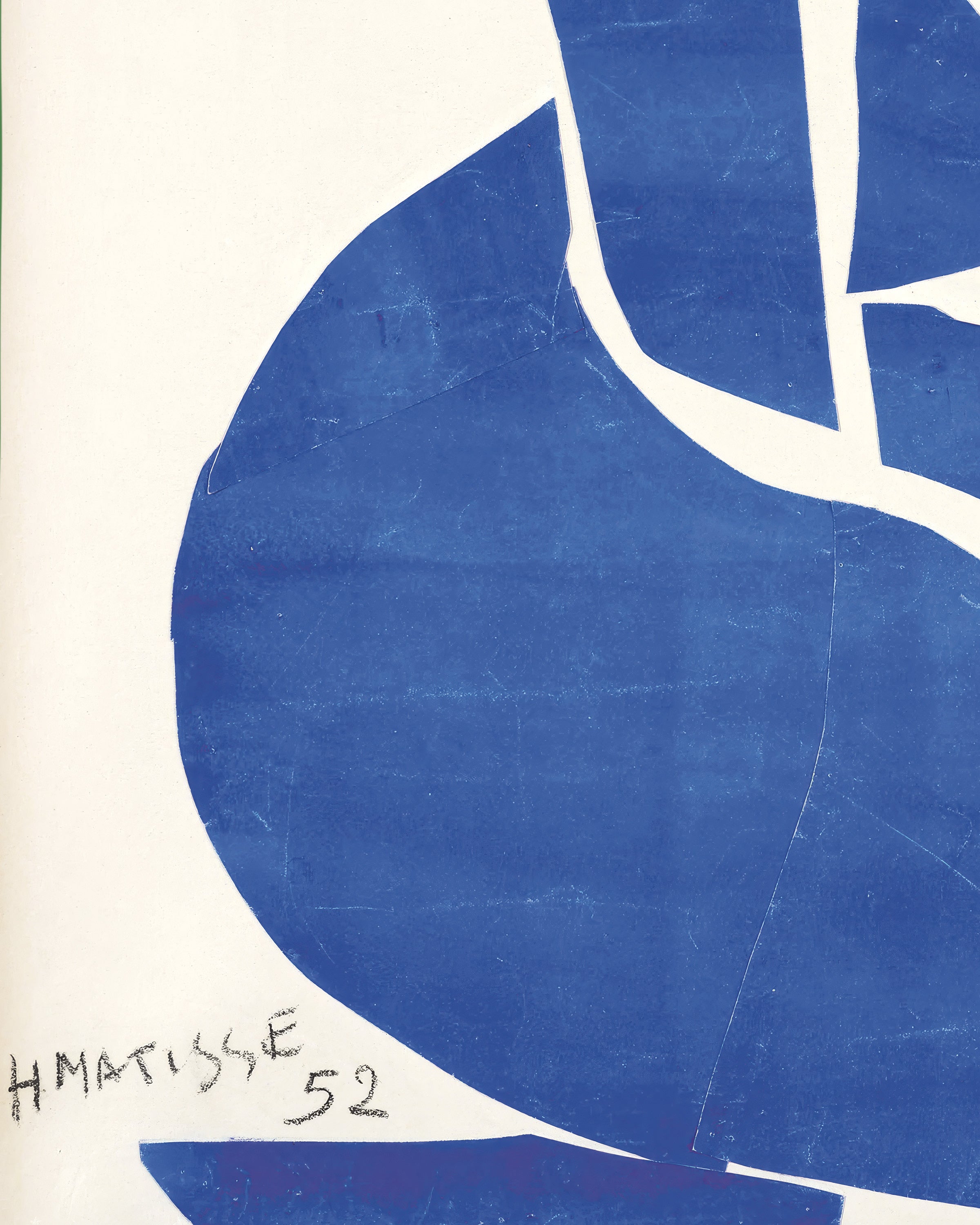 Blue nude I (1952) par Henri Matisse - Affiche