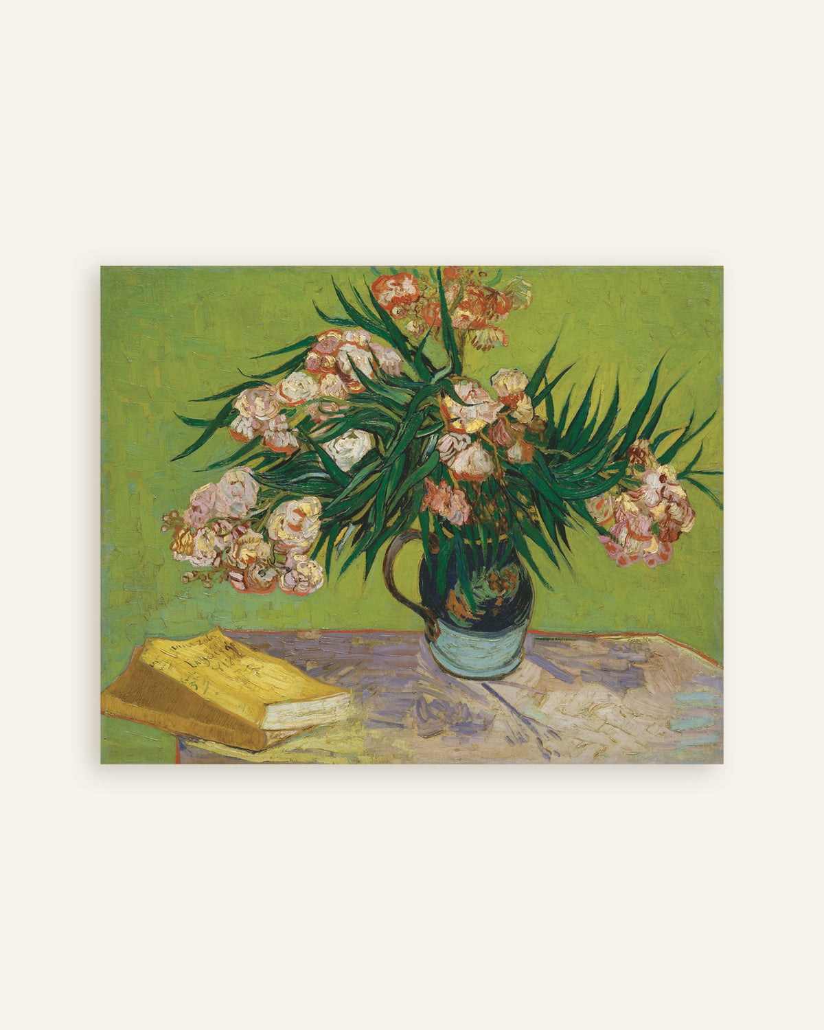 Poster van Oleanders (1888) van Vincent van Gogh, miniatuur