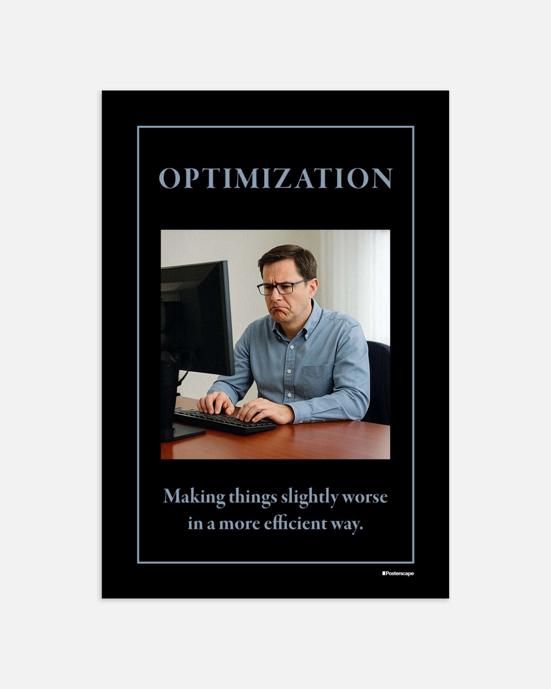 Poster of Optimization - Demotivational Poster, thumbnail