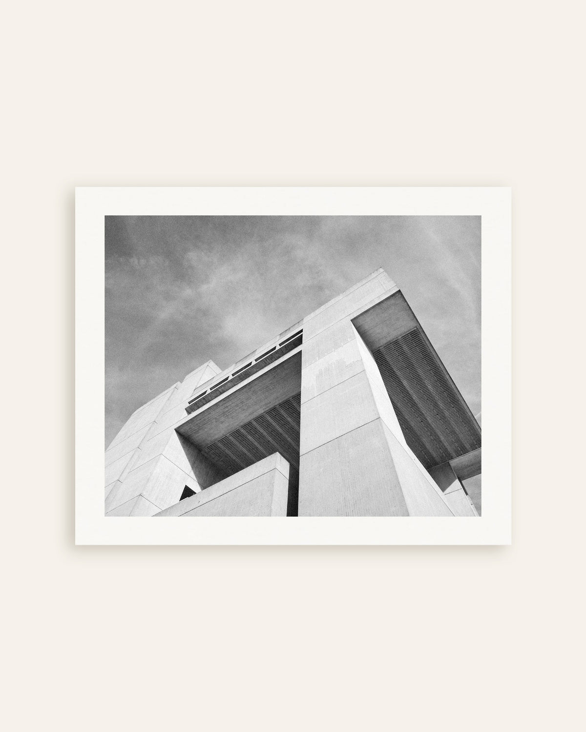 Poster ‘Overhangend blok en lamellen’, miniatuur