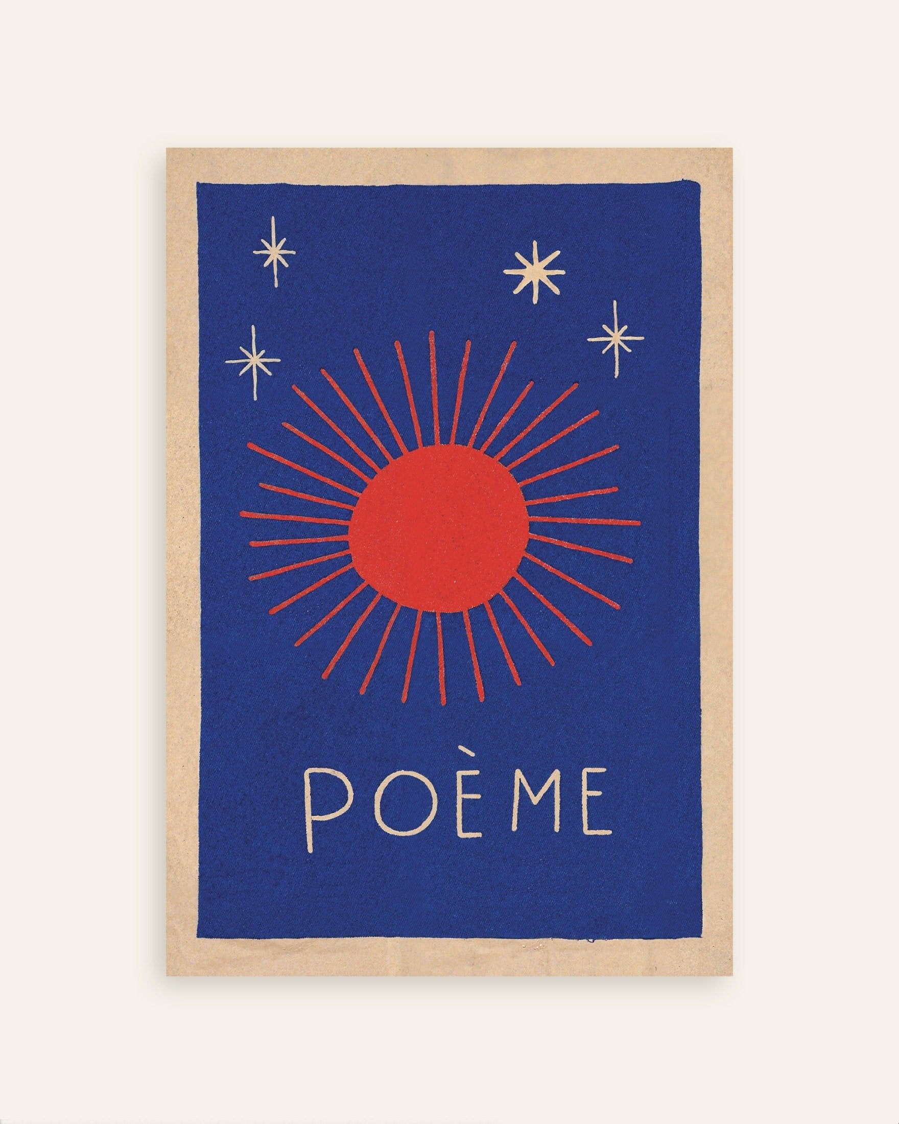 Poster of Poème - Sun and Stars Poster, thumbnail