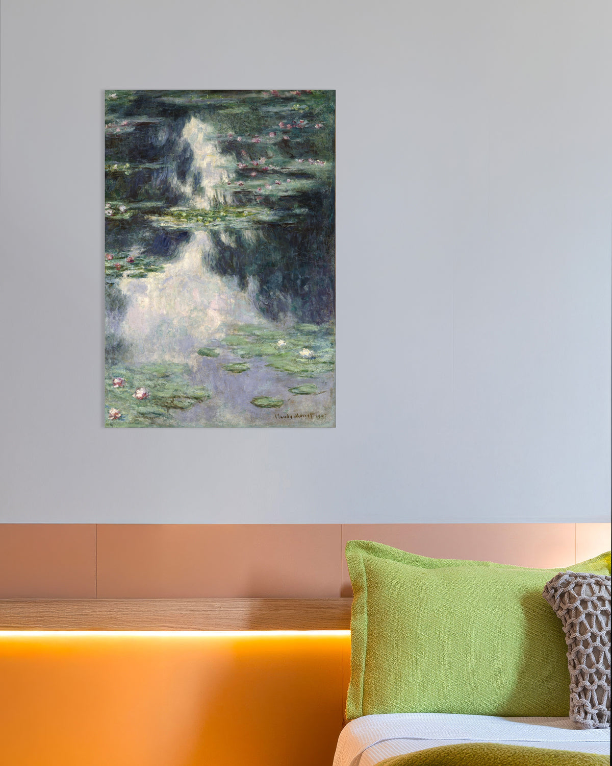 Affiche Bassin aux nymphéas (1907) de Claude Monet