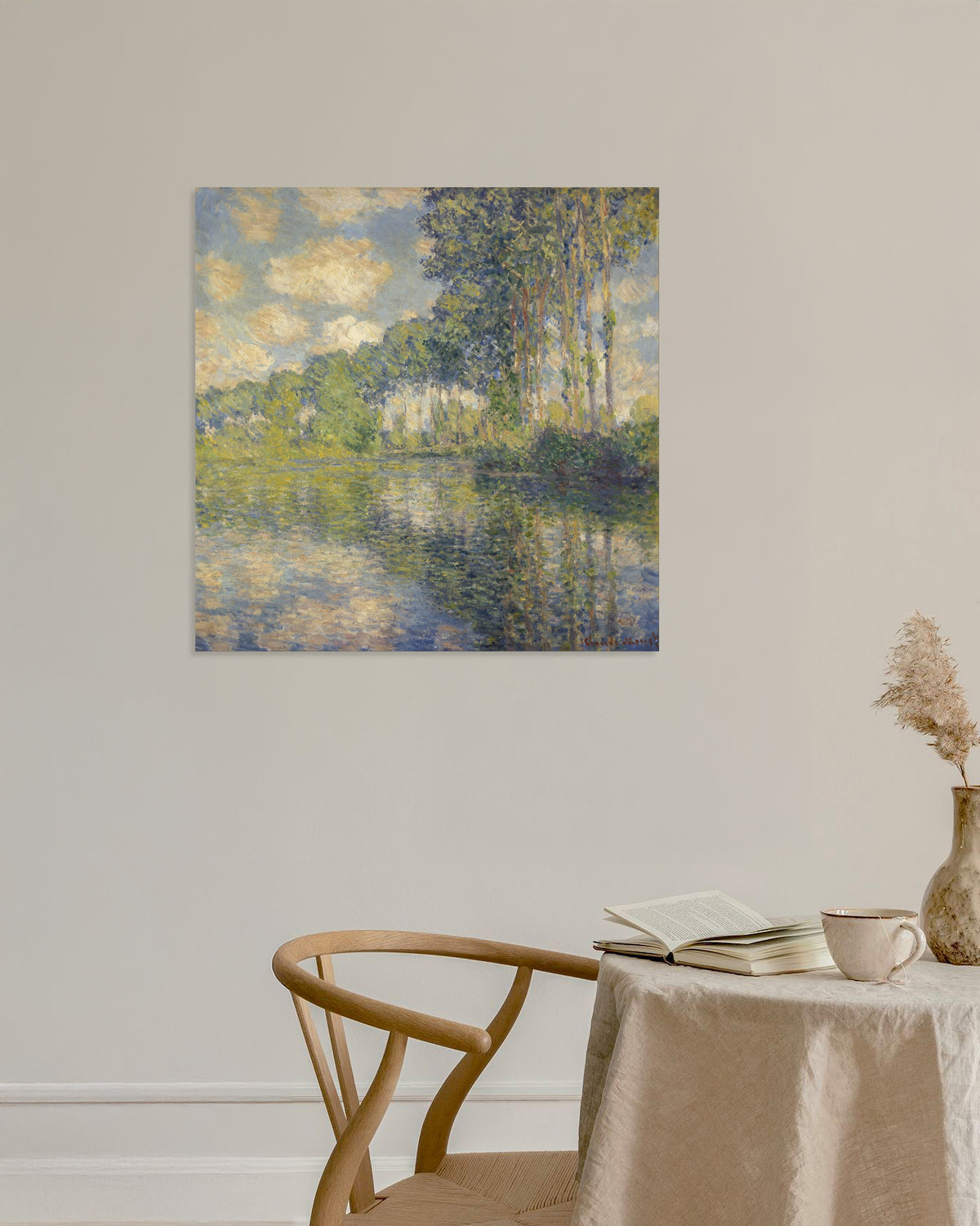 Affiche Peupliers sur l'Epte (1891) de Claude Monet